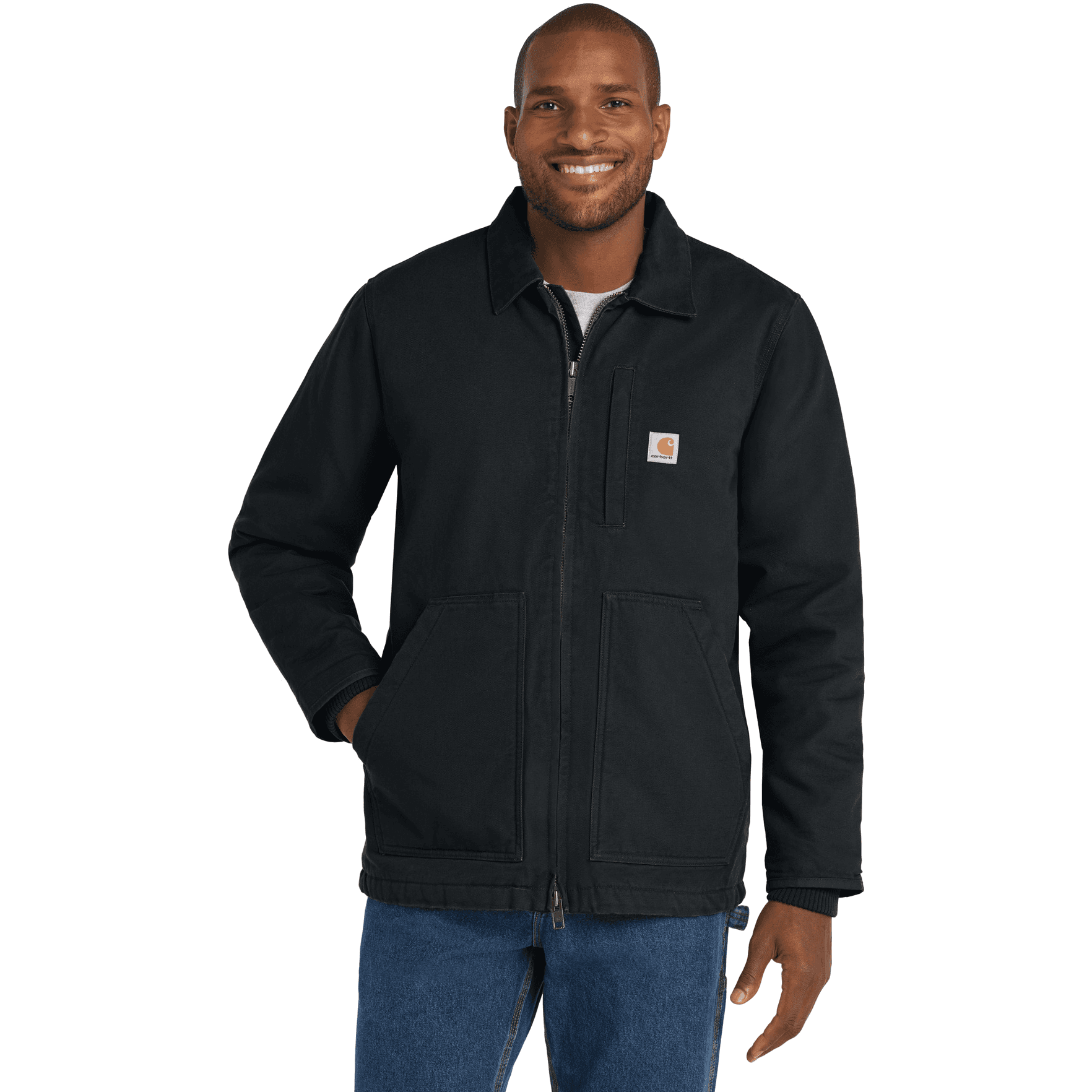 Tall Sherpa-Lined Coat