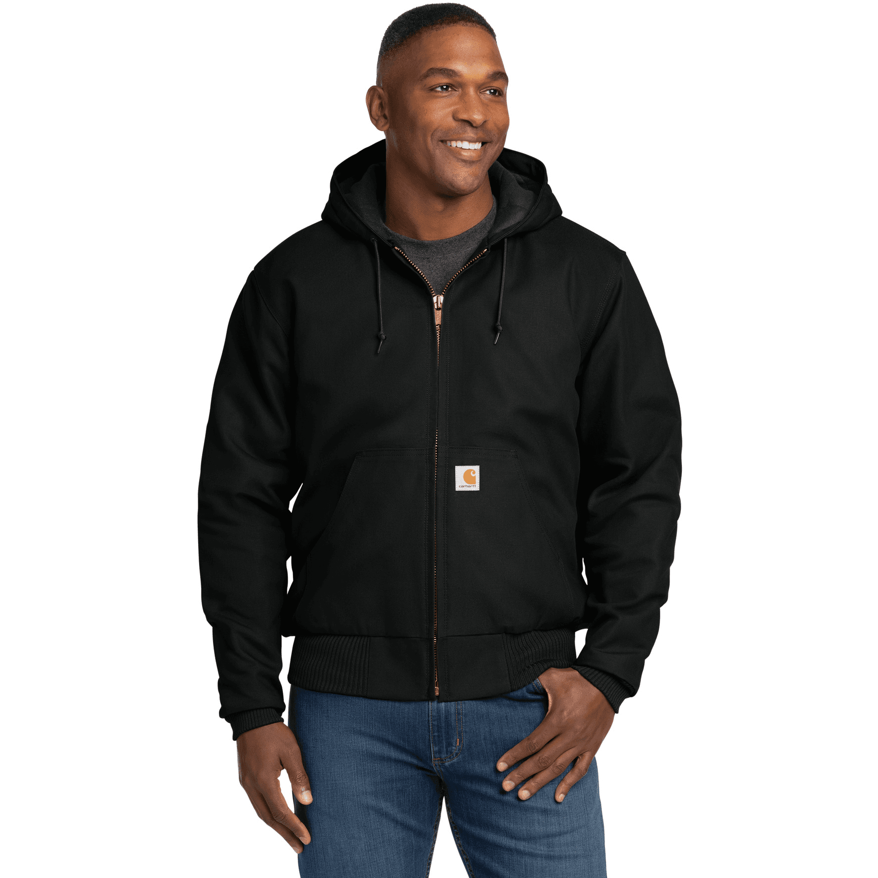 Tall Quilted-Flannel-Lined Duck Active Jac.