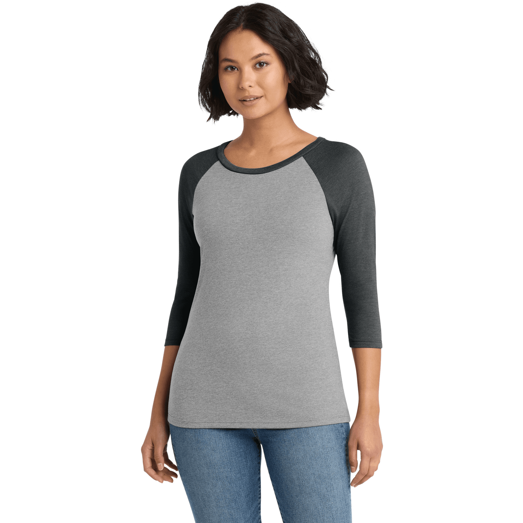 Women's Perfect Tri 3/4-Sleeve Raglan.