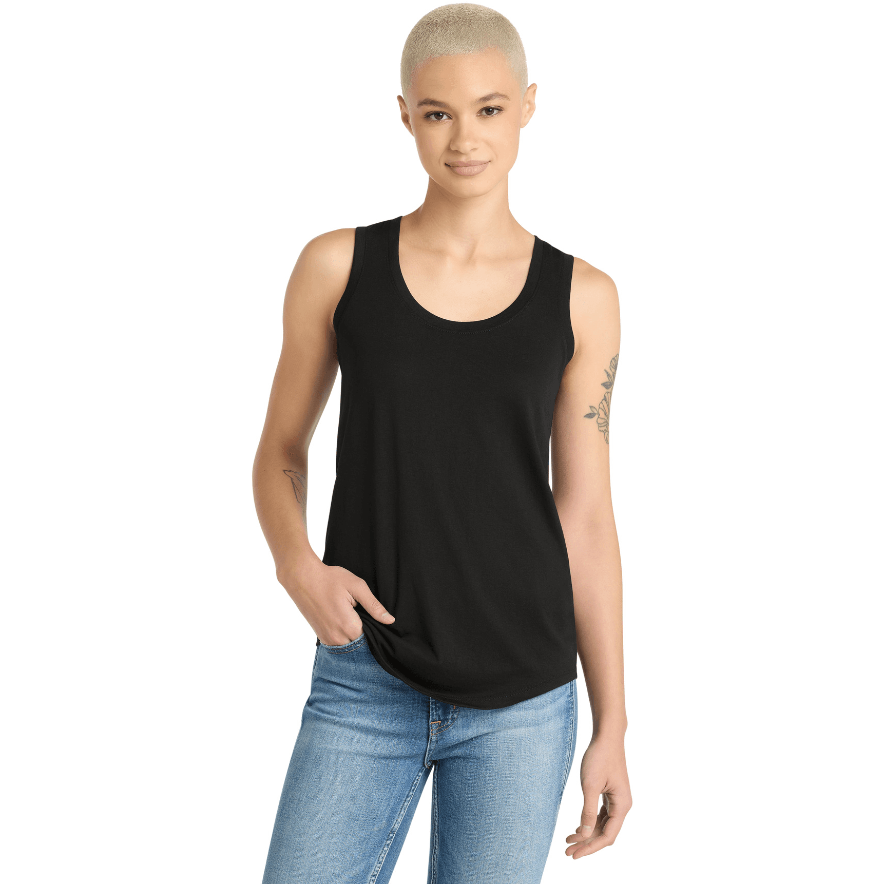 Women's Perfect Tri Racerback Tank.