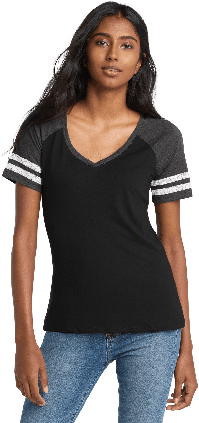 Women's Game V-Neck Tee.