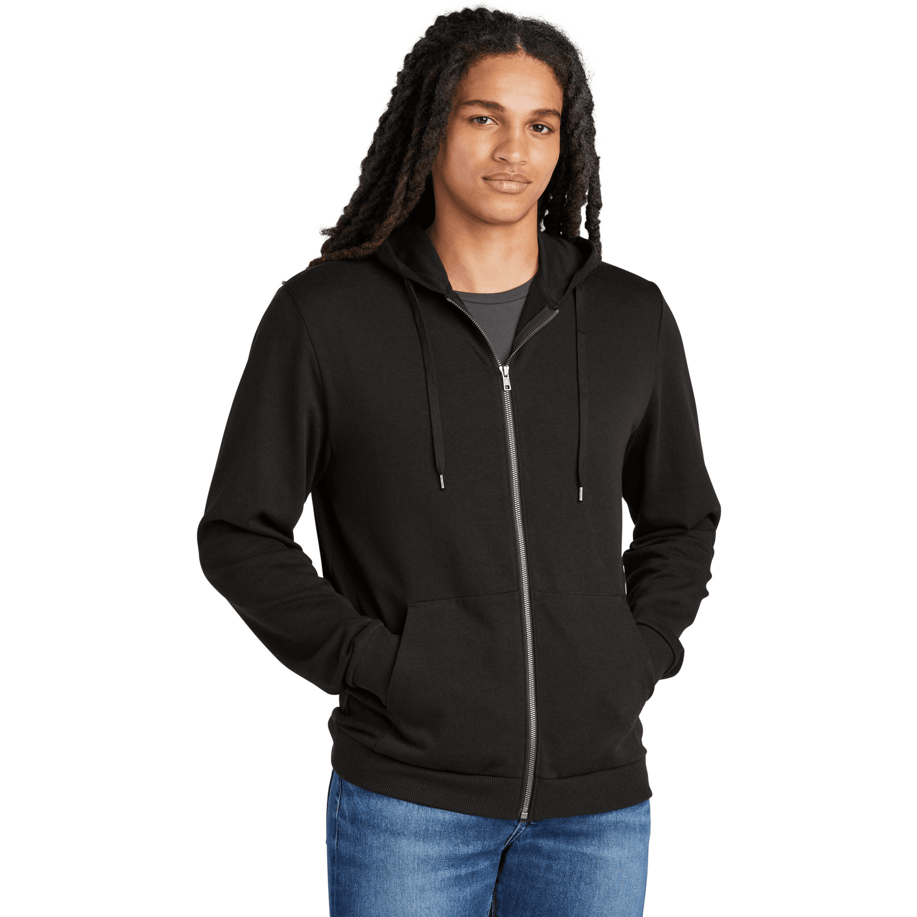 Perfect Tri Fleece Full-Zip Hoodie
