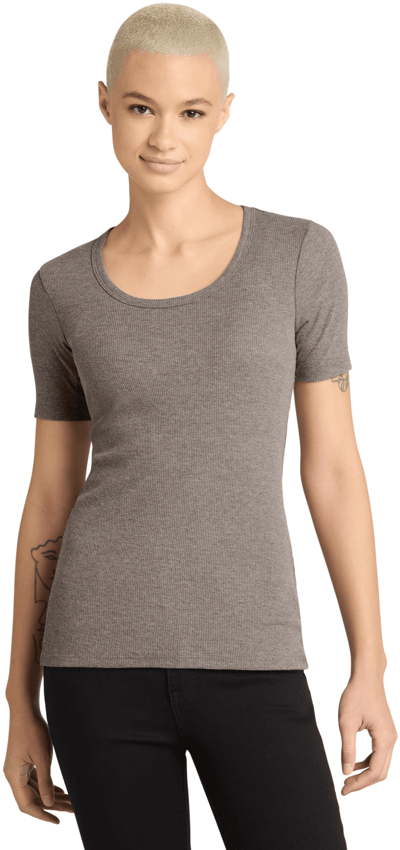 Women's V.I.T.Rib Scoop Neck Tee