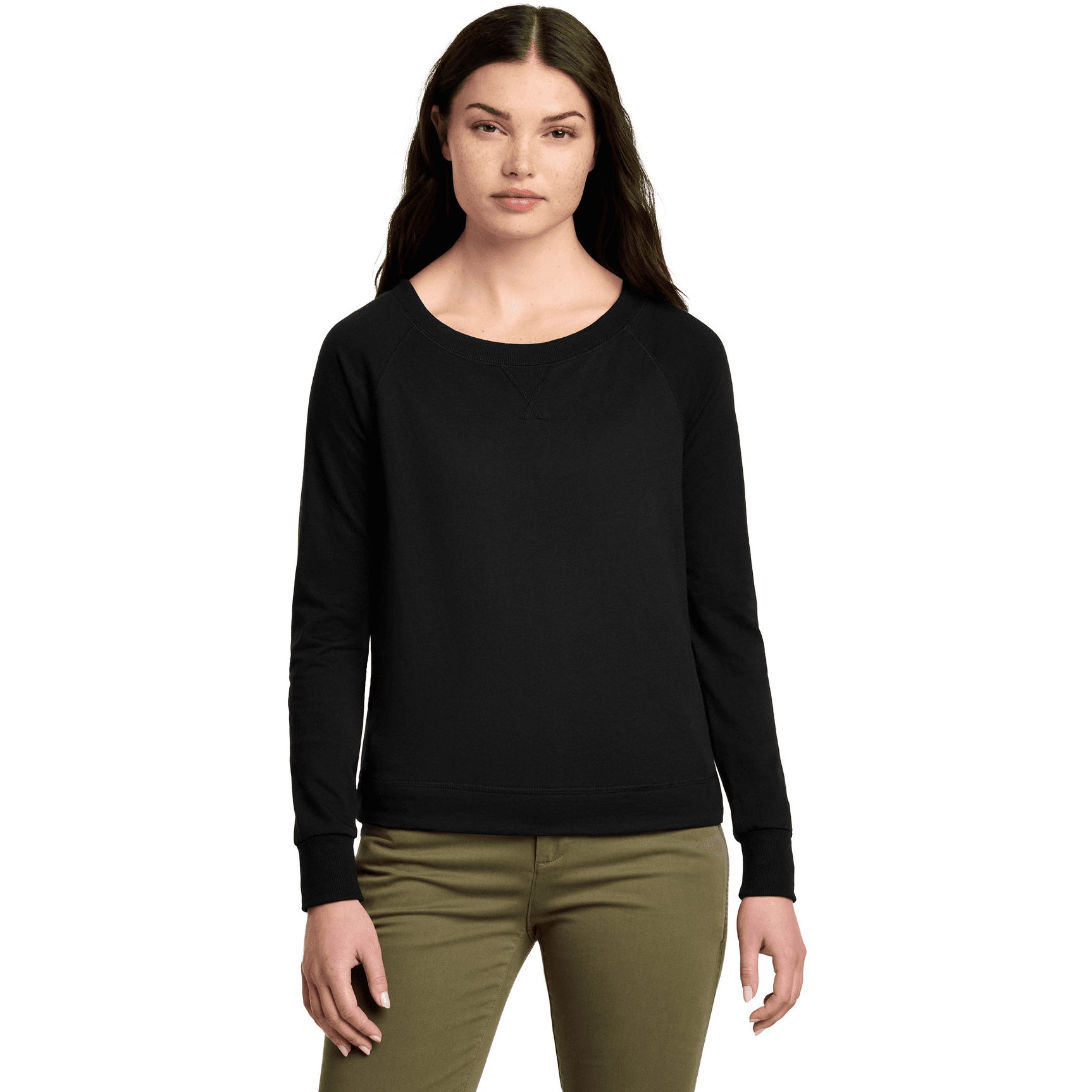 Women's Featherweight French Terry Long Sleeve Crewneck
