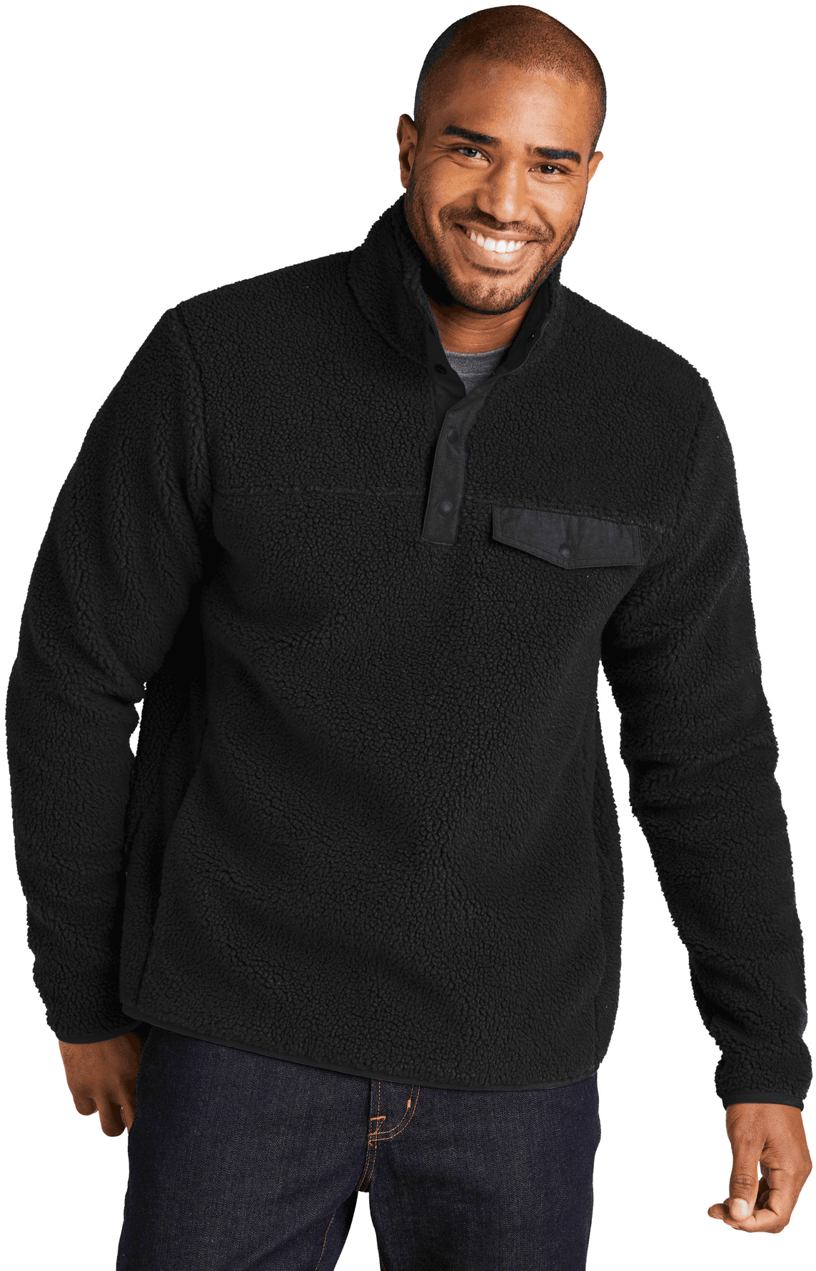 Camp Fleece Snap Pullover