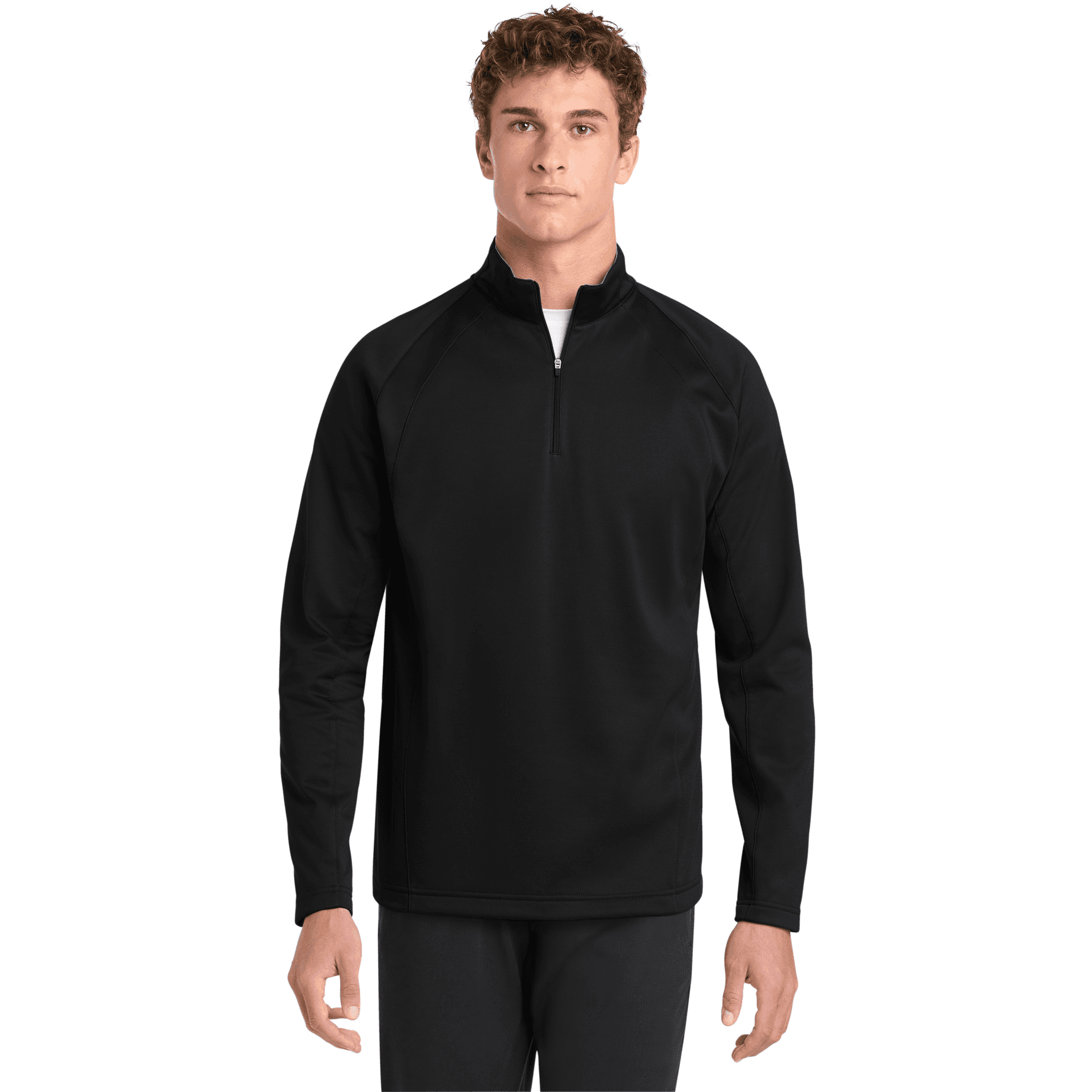 Sport-Wick Fleece 1/4-Zip Pullover.