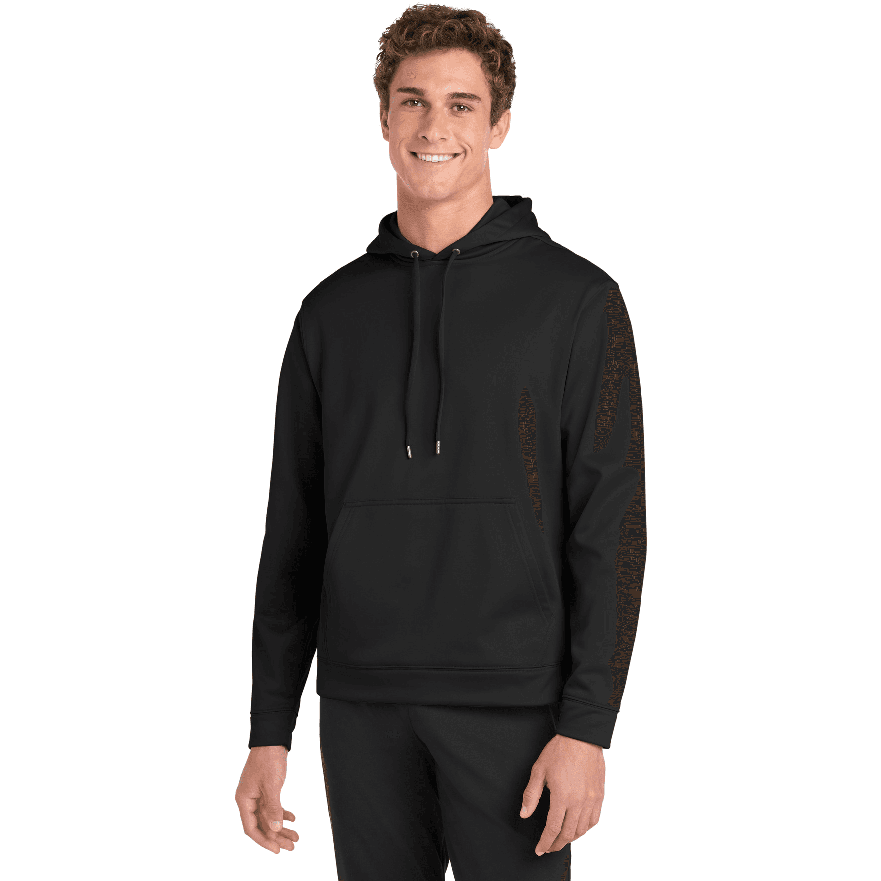 Sport-Wick Fleece Hooded Pullover.