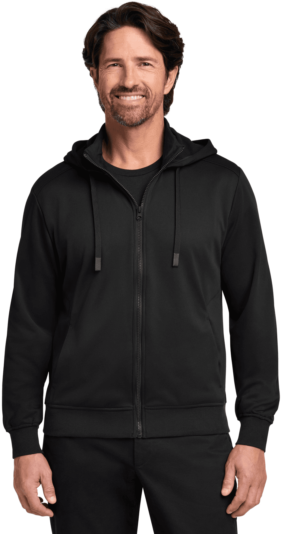 Smooth Fleece Hooded Jacket