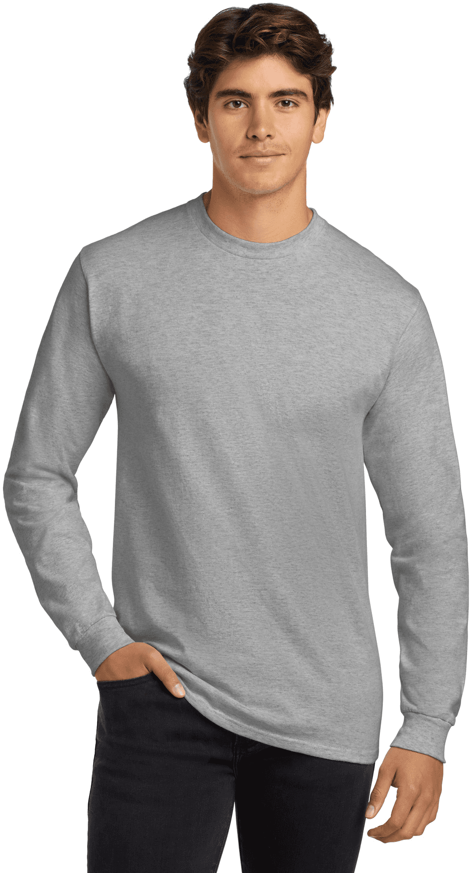 Ultra Cotton 100% US Cotton Long Sleeve T-Shirt.