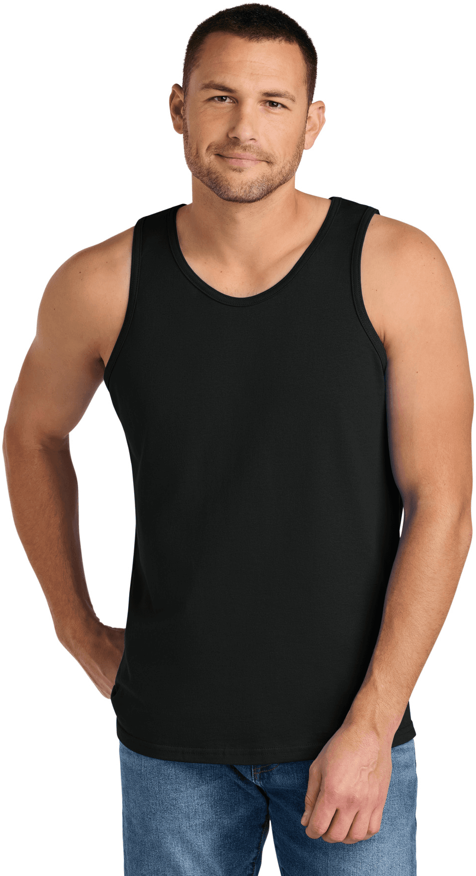 Heavy Cotton Tank Top.