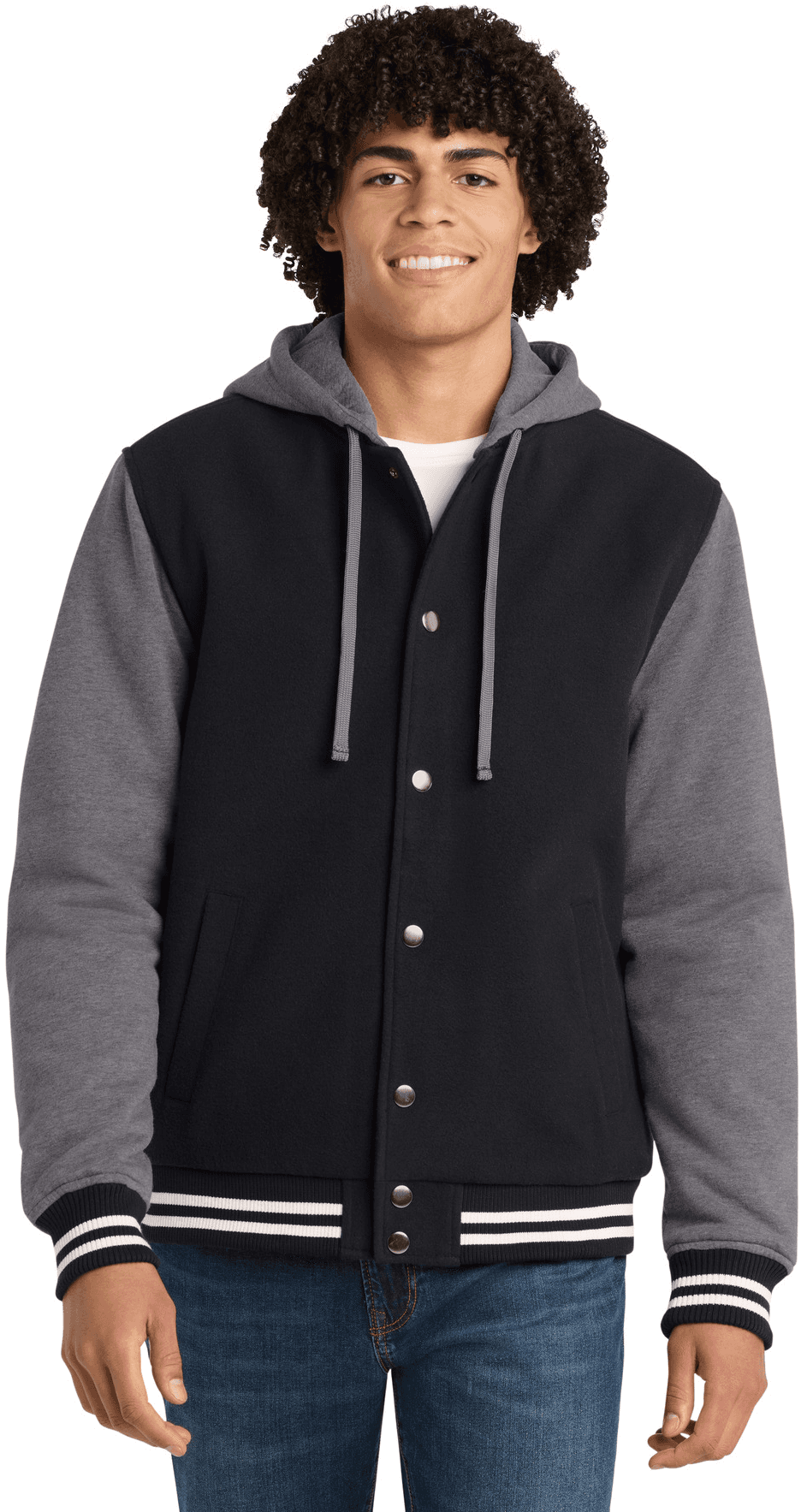 Insulated Letterman Jacket.