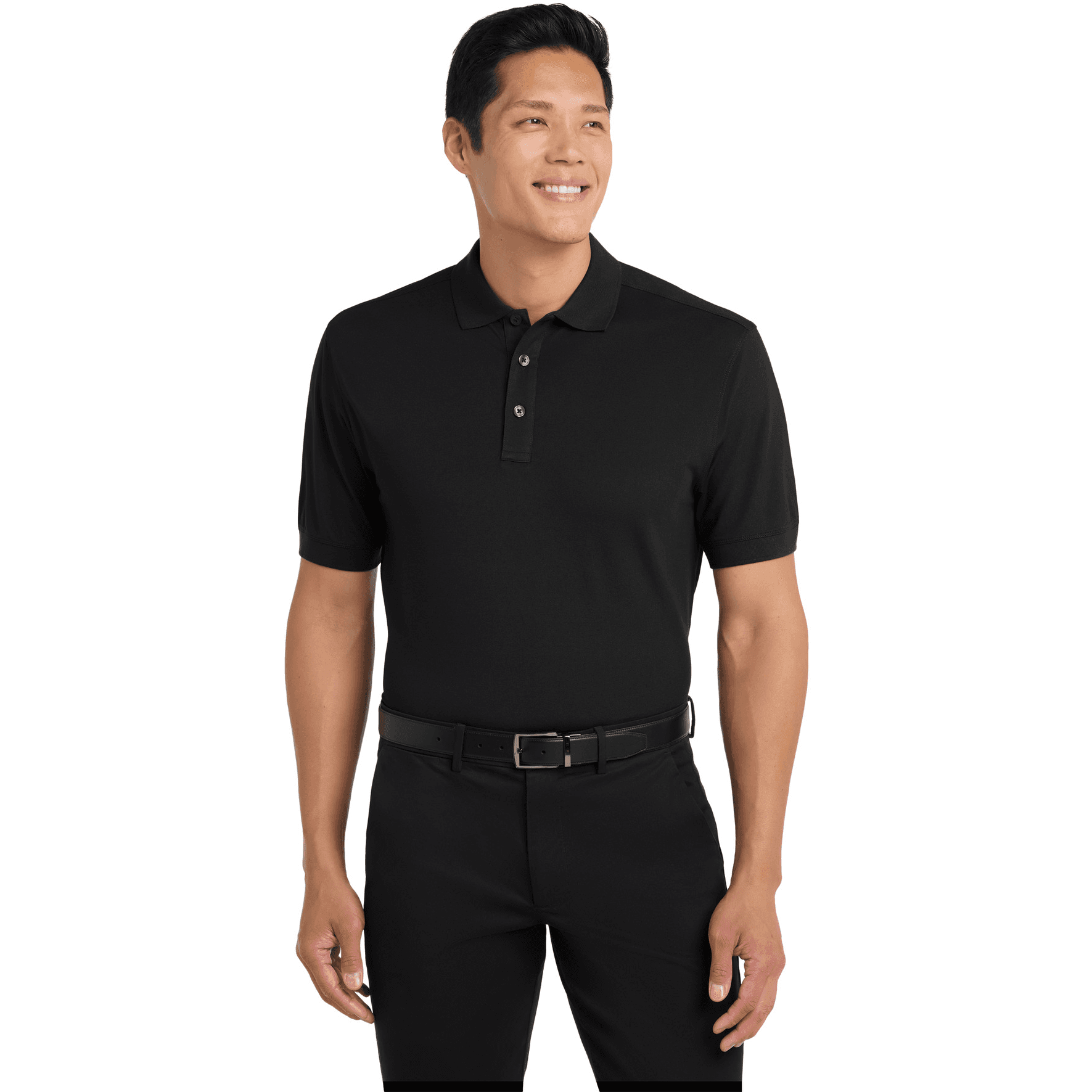 Stretch Pique Polo.