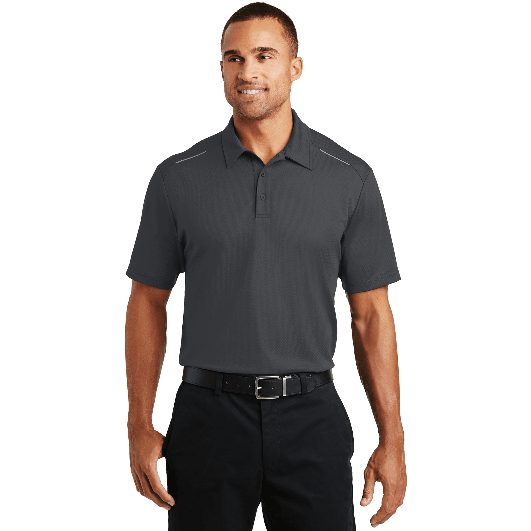 Pinpoint Mesh Polo.