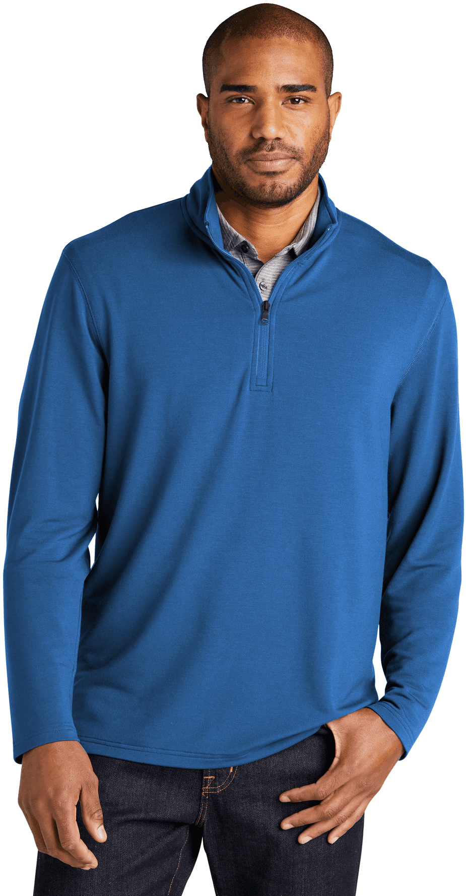 Microterry 1/4-Zip Pullover