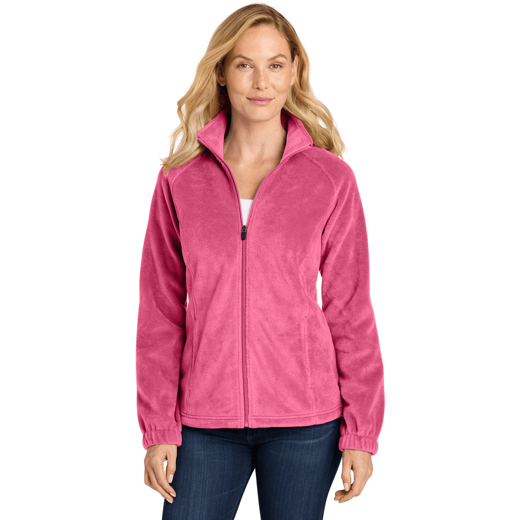 Women's Plush Fleece Full-Zip Jacket