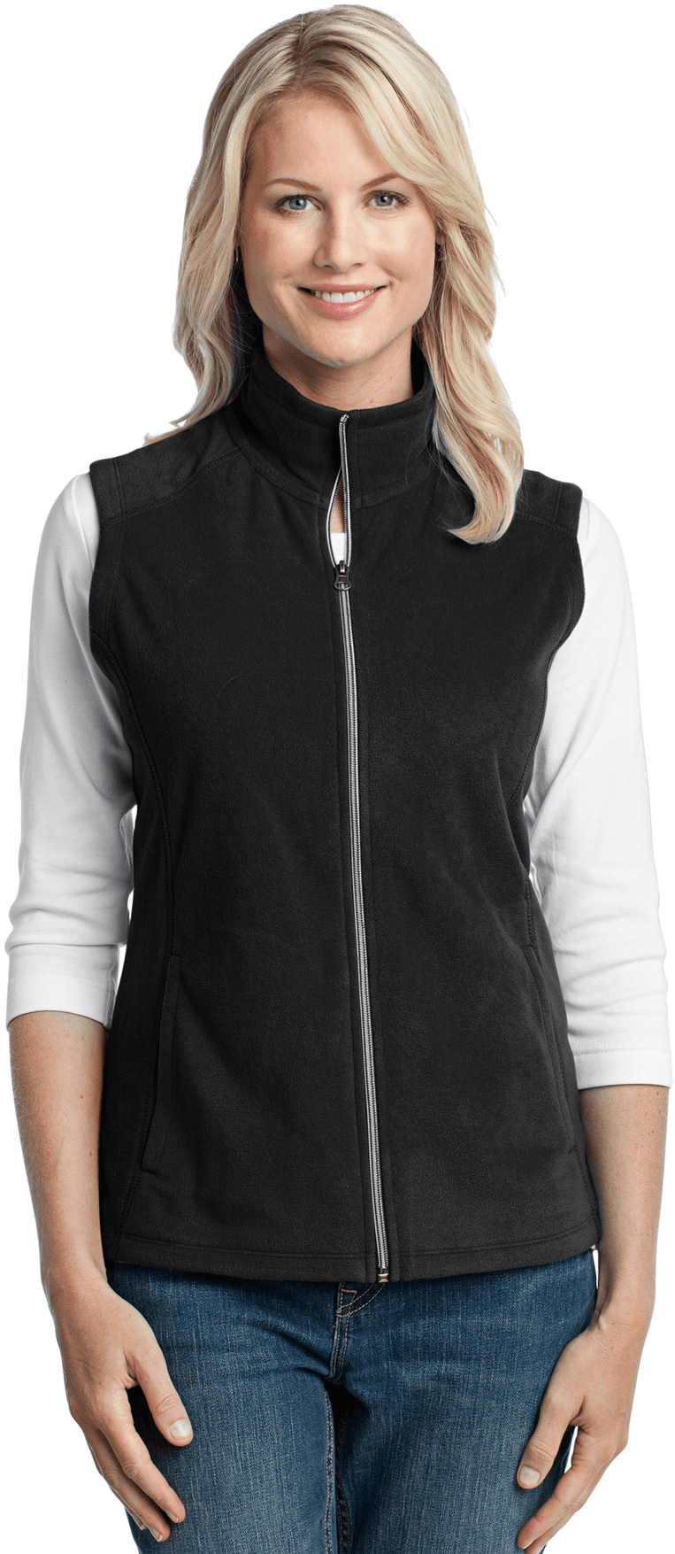 Women's Microfleece Vest.