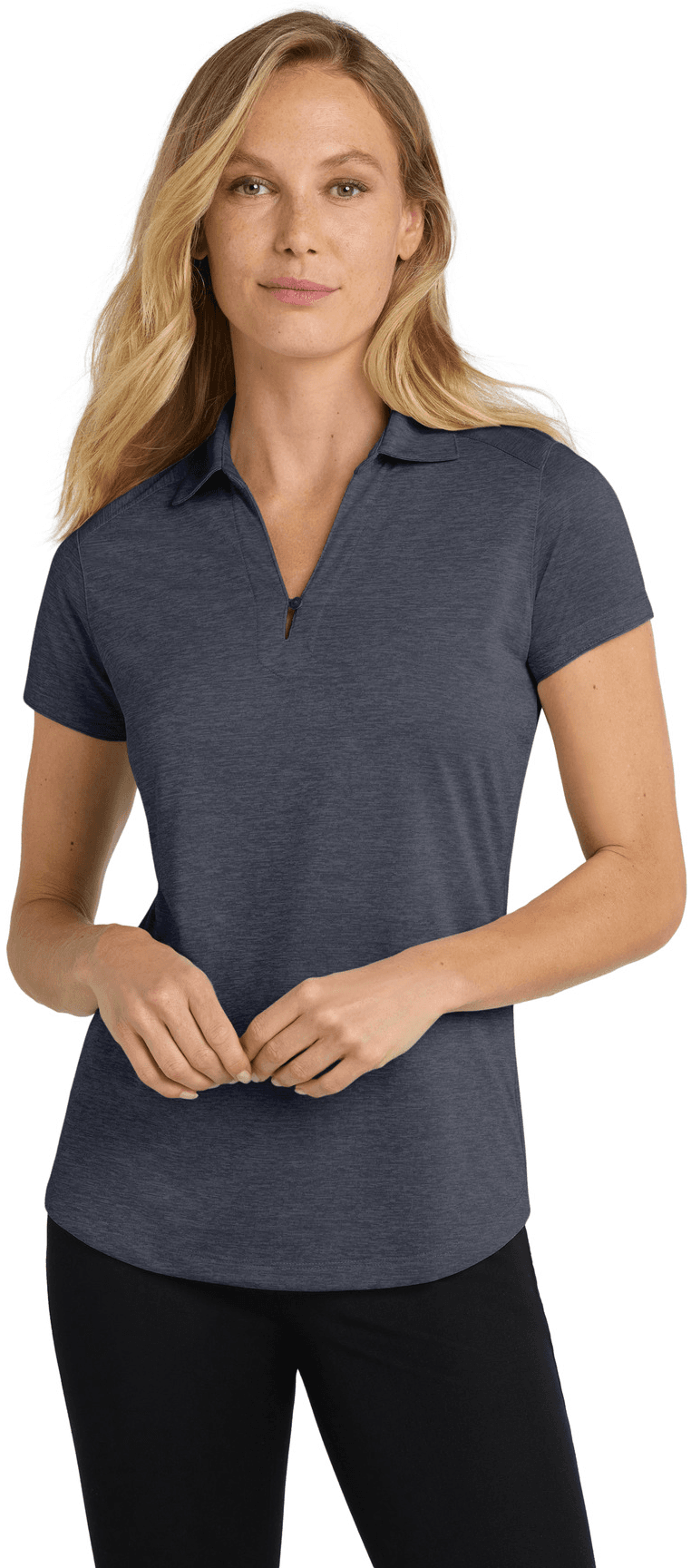 Women's Digi Heather Performance Polo.