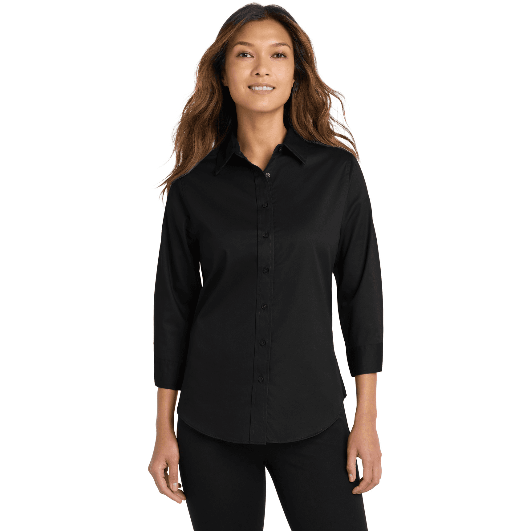 Women's 3/4-Sleeve Easy Care Shirt.