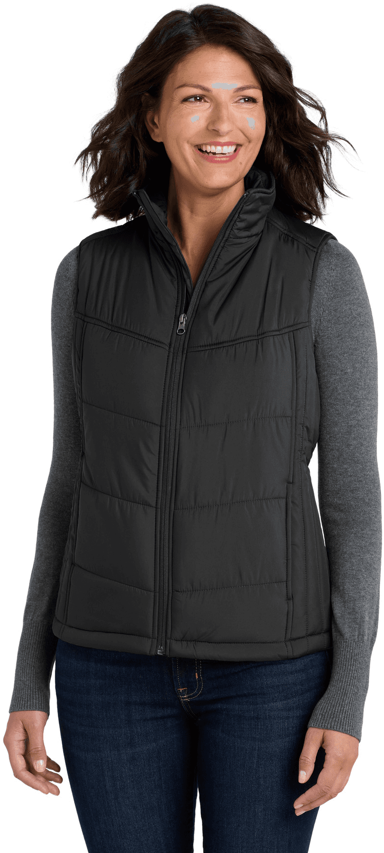 Women's Puffy Vest.