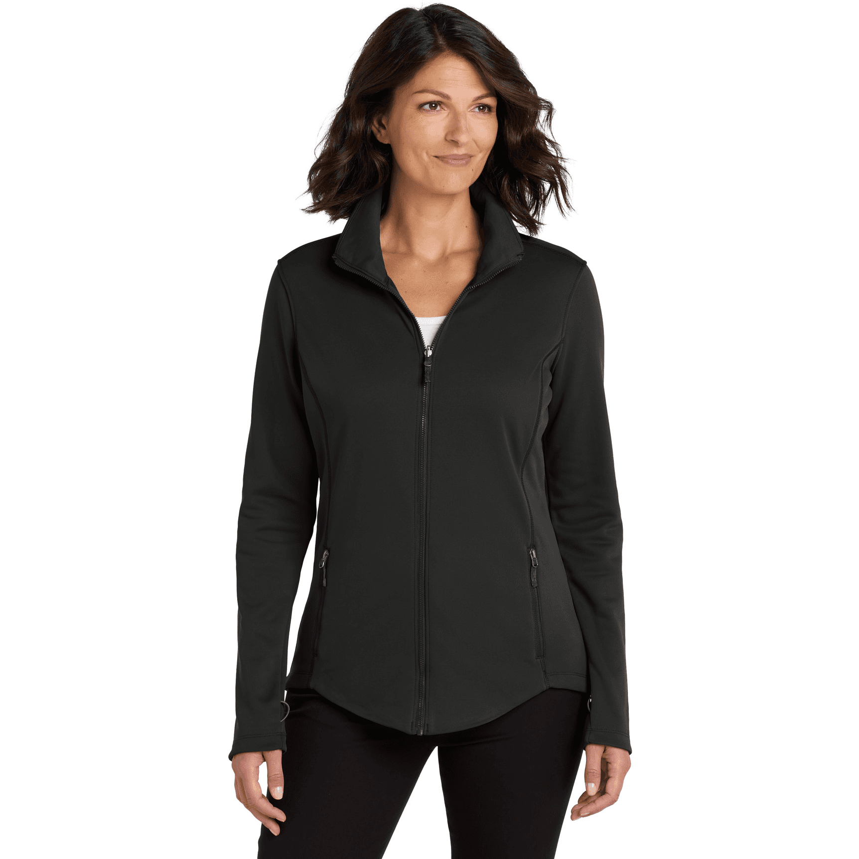 Women's Collective Smooth Fleece Jacket.