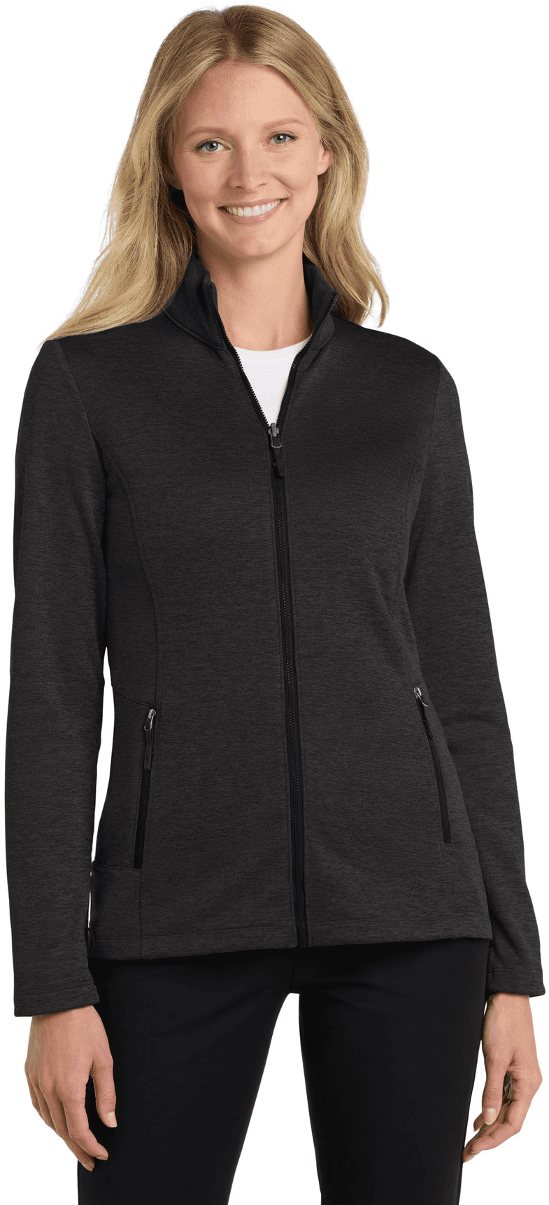 Women's Collective Striated Fleece Jacket.