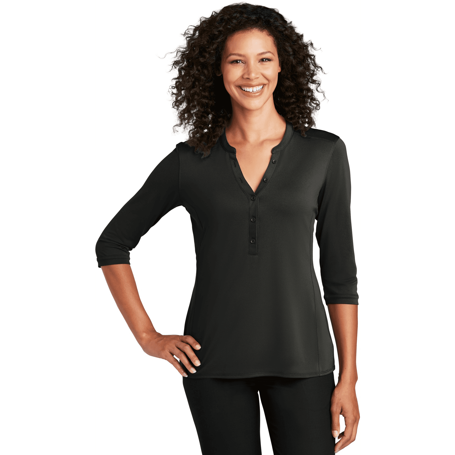 Women's UV Choice Pique Henley