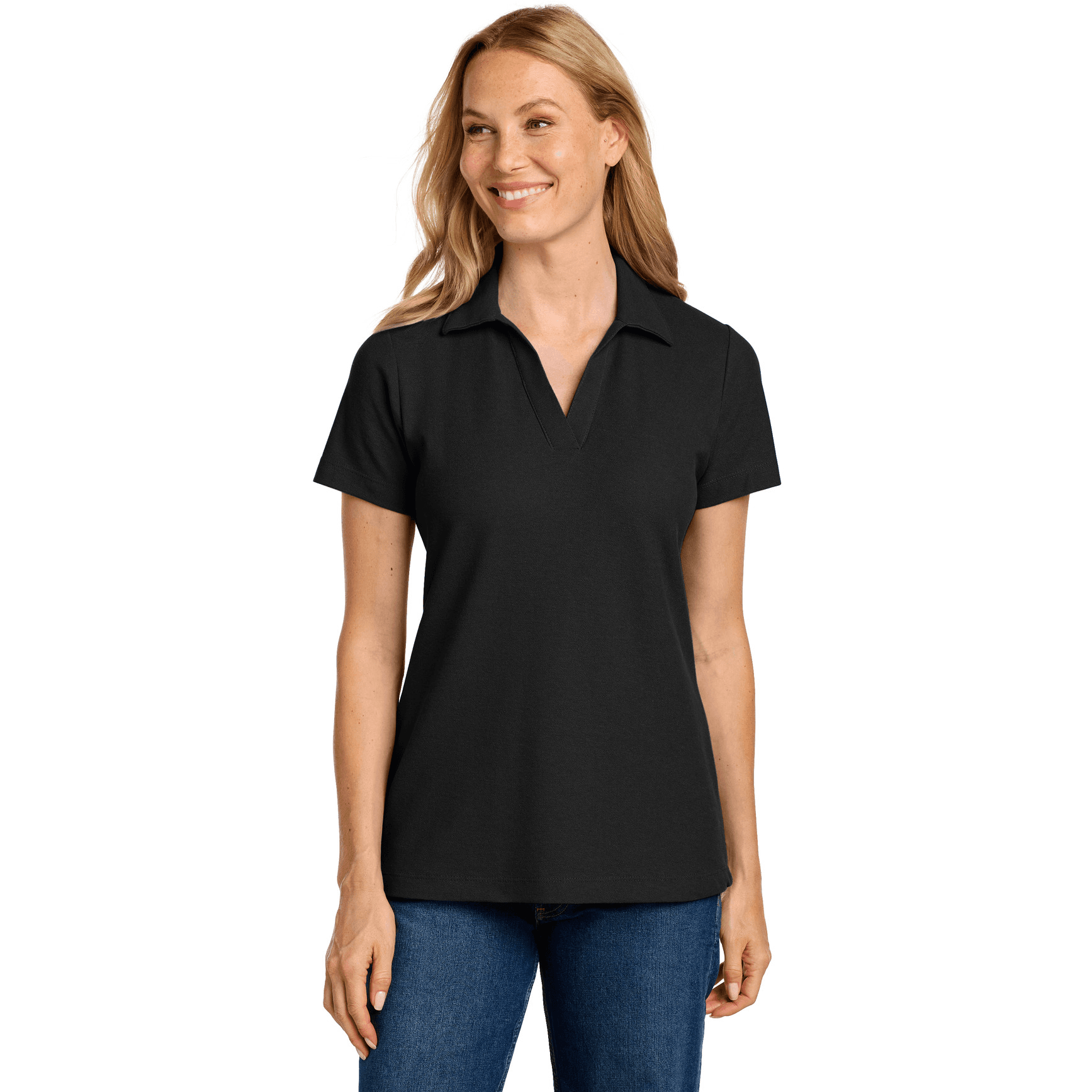 Women's C-FREE Cotton Blend Pique Polo