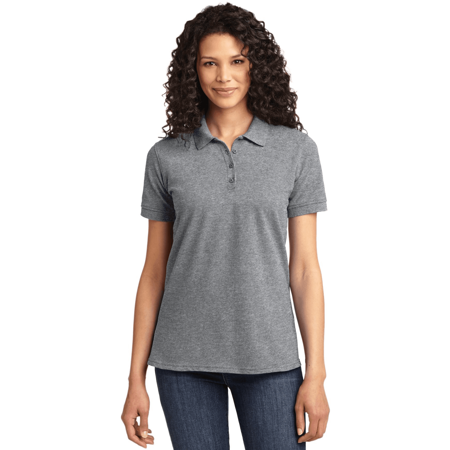Women's Core Blend Pique Polo.