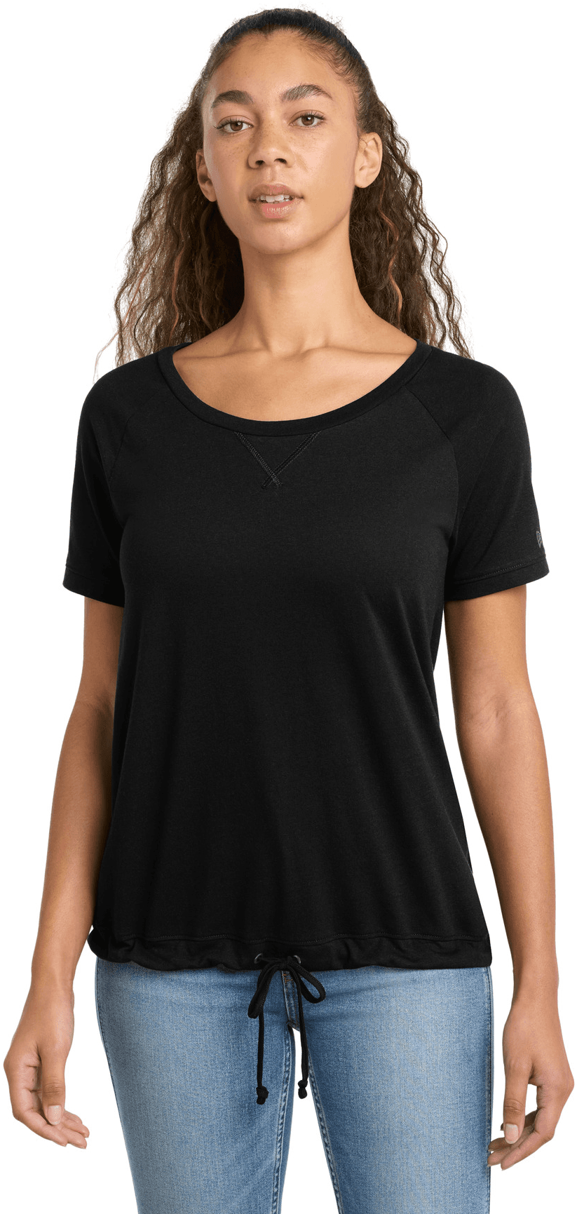 Women's Tri-Blend Performance Cinch Tee.