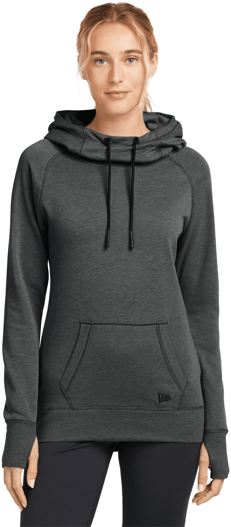 Women's Tri-Blend Fleece Pullover Hoodie.