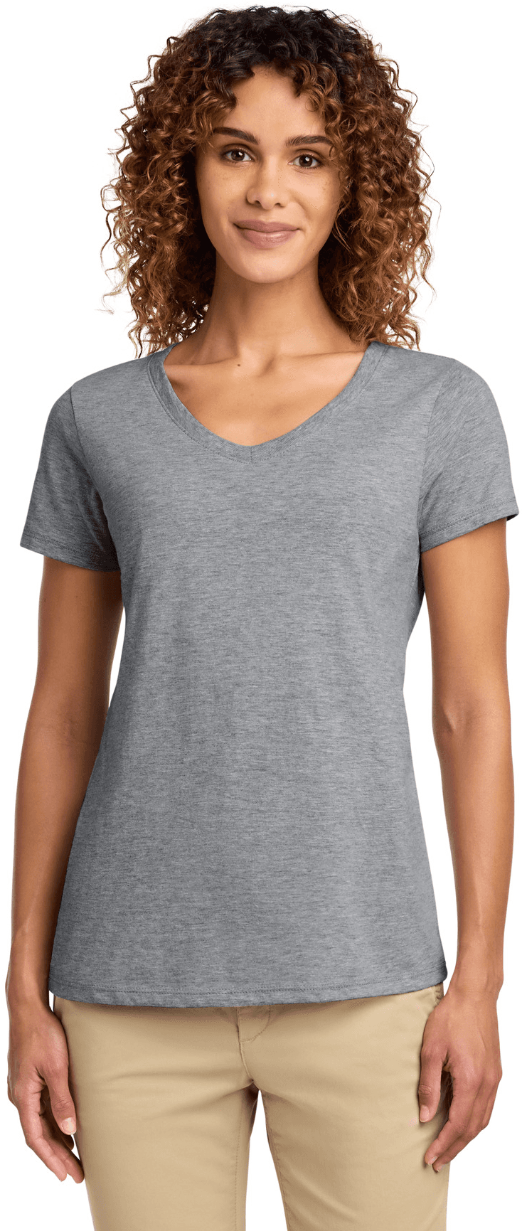 Women's Fan Favorite V-Neck Tee.