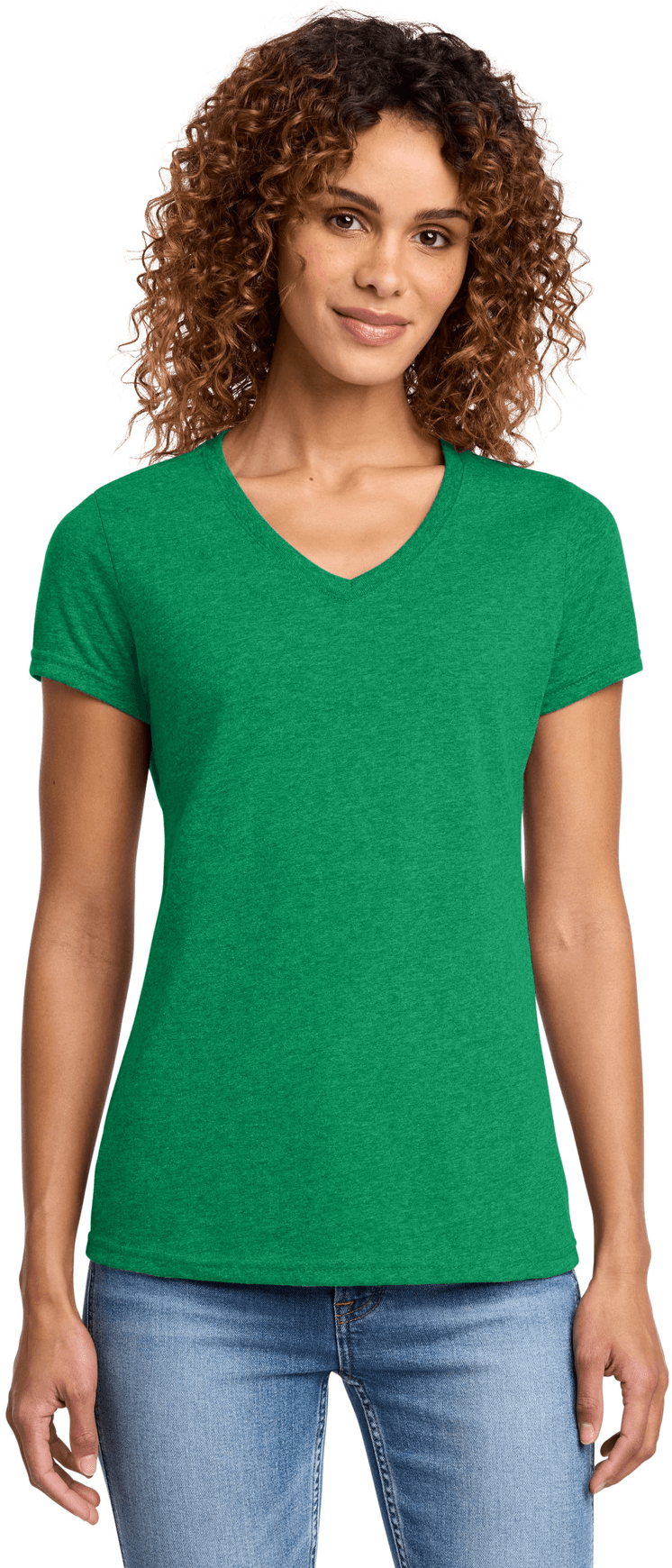 Women's Fan Favorite Blend V-Neck Tee.