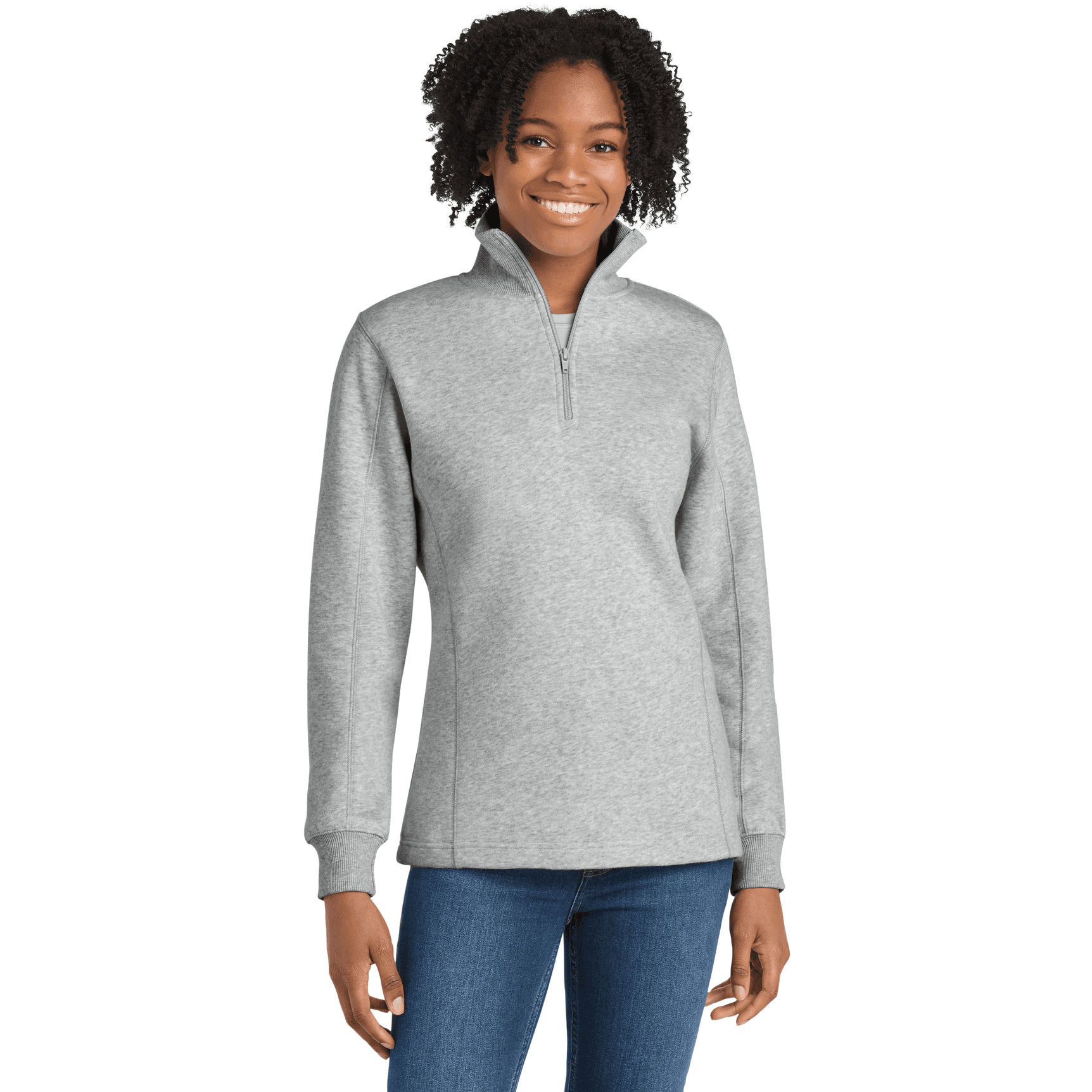Women's 1/4-Zip Sweatshirt.