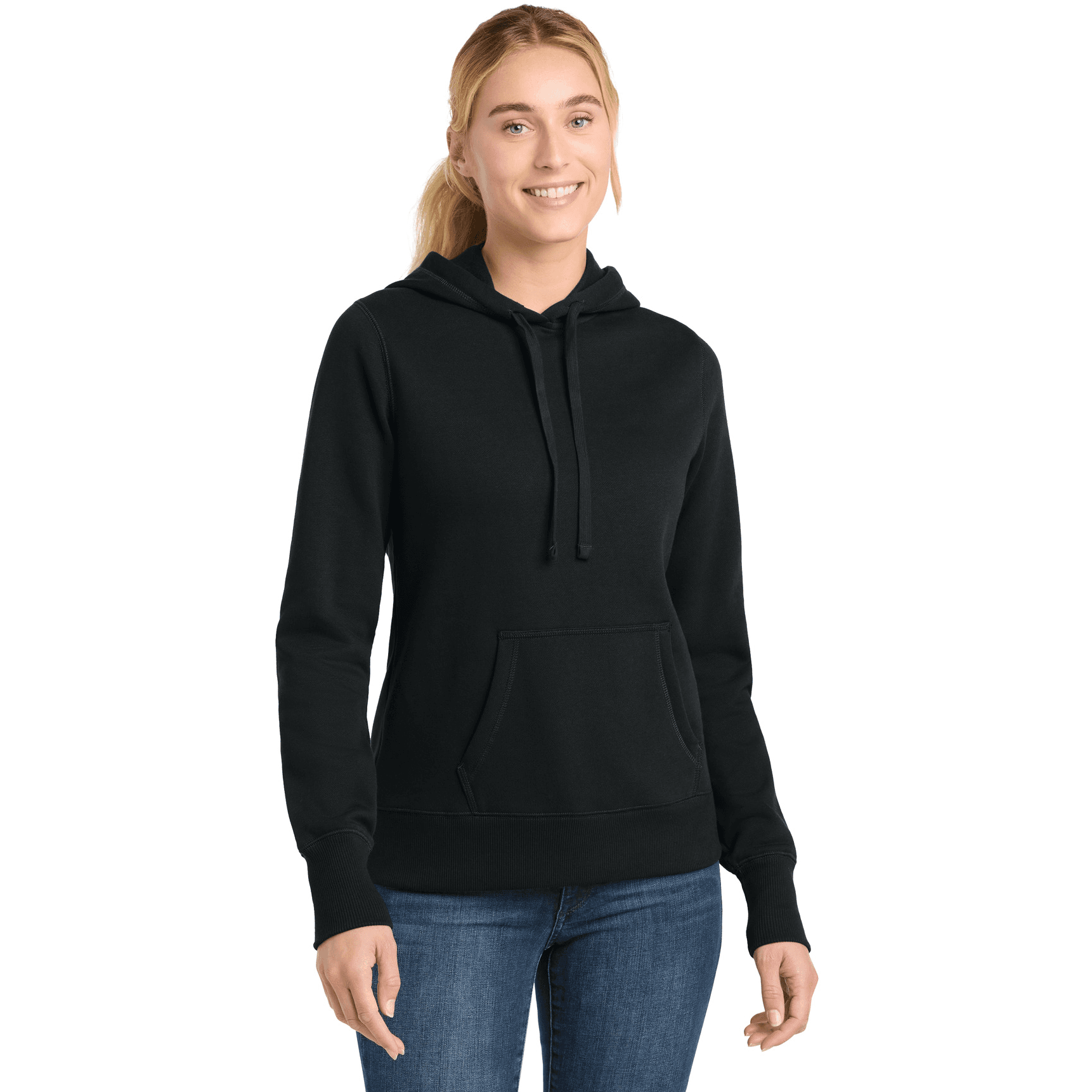 Women's Pullover Hooded Sweatshirt.
