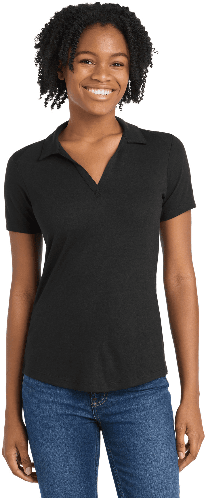 Women's PosiCharge Tri-Blend Wicking Polo.