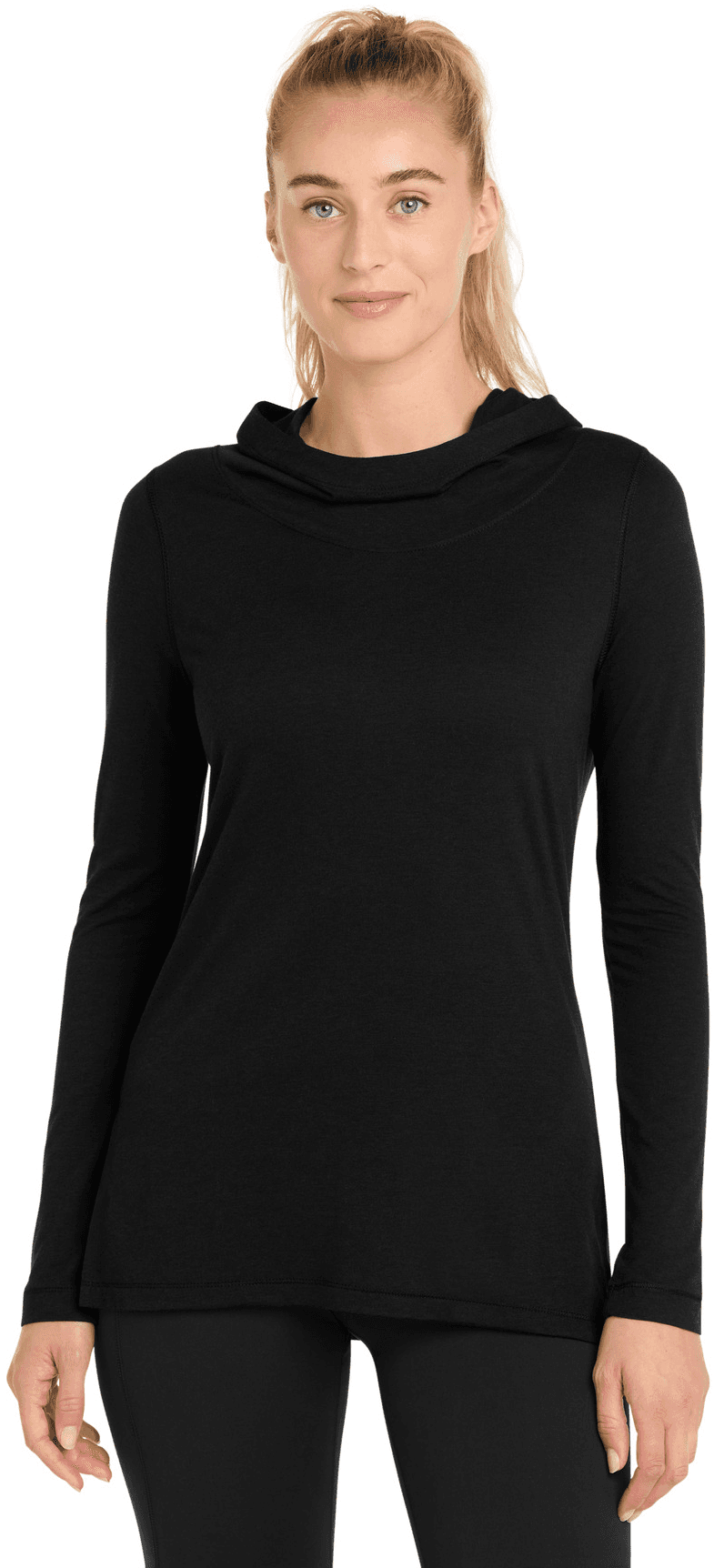 Women's PosiCharge Tri-Blend Wicking Long Sleeve Hoodie