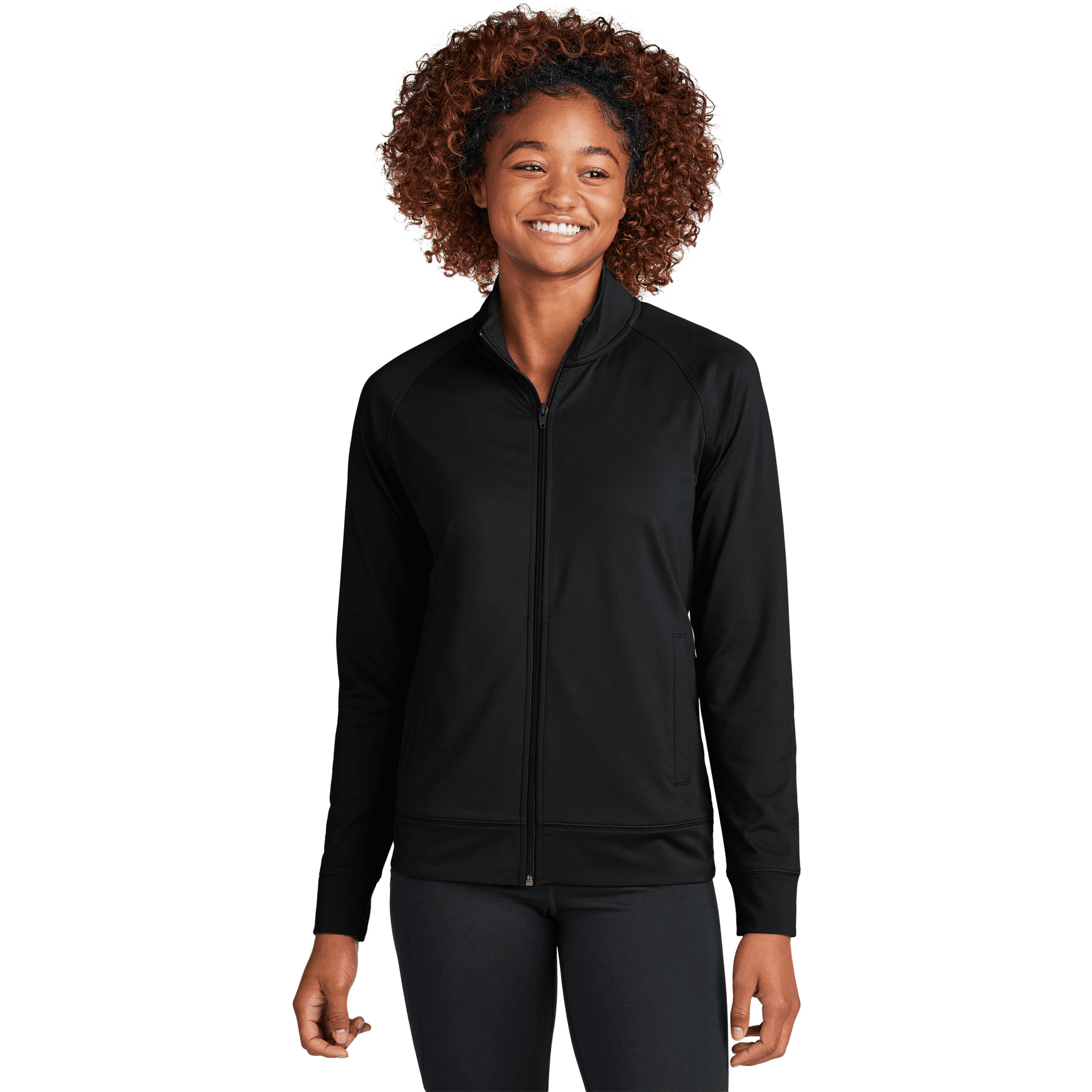 Women's Sport-Wick Stretch Full-Zip Cadet Jacket