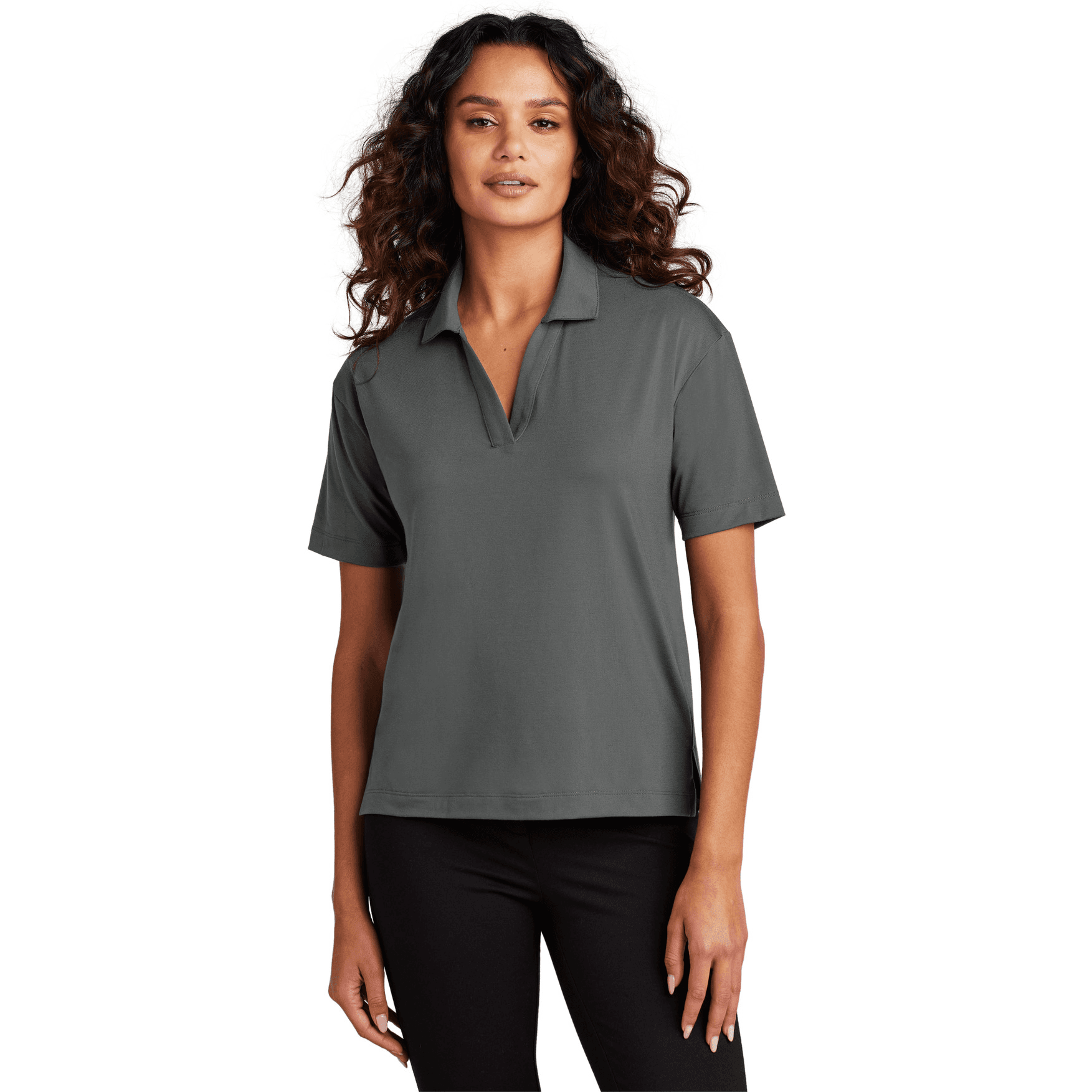 Women's Stretch Jersey Polo