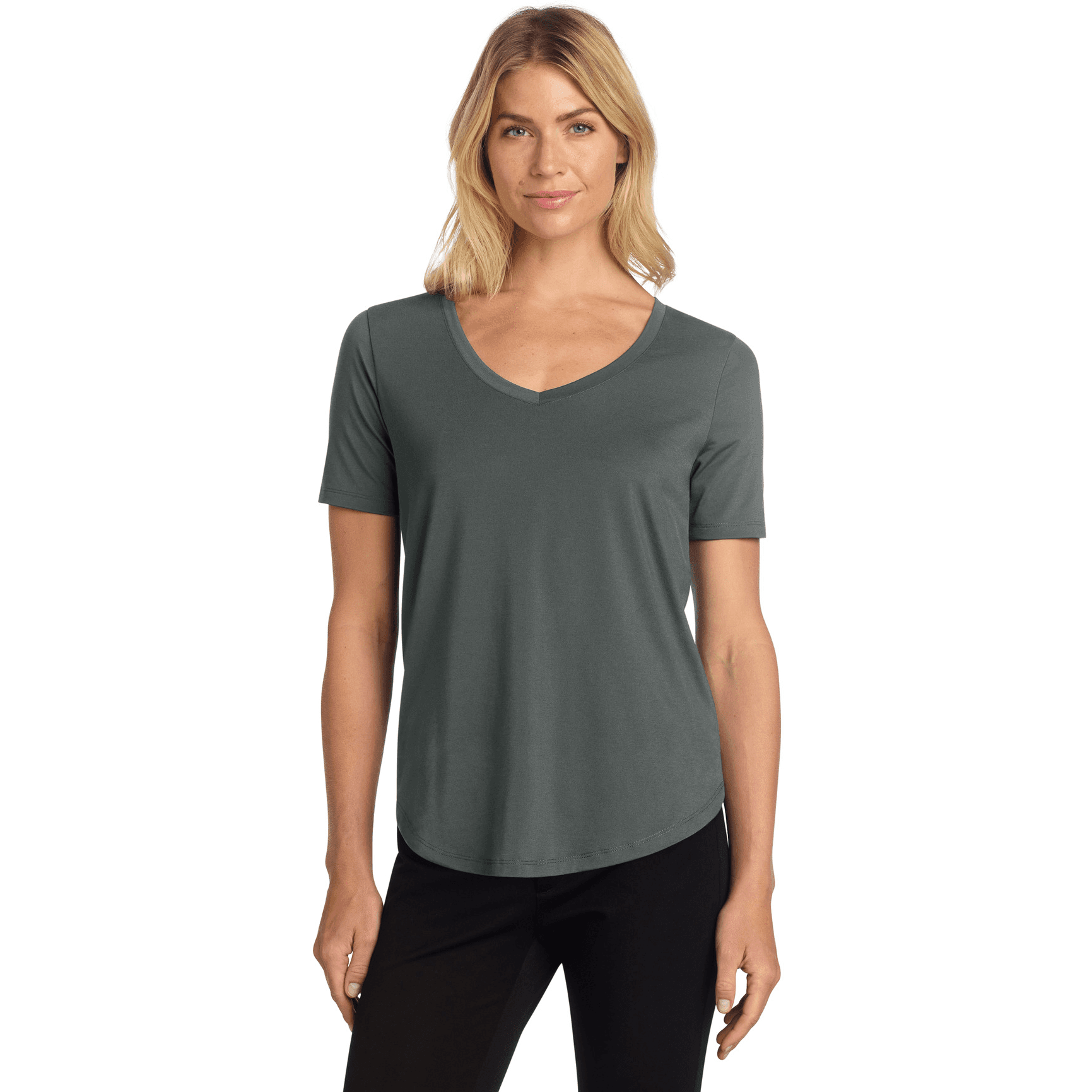 Women's Stretch Jersey Relaxed Scoop