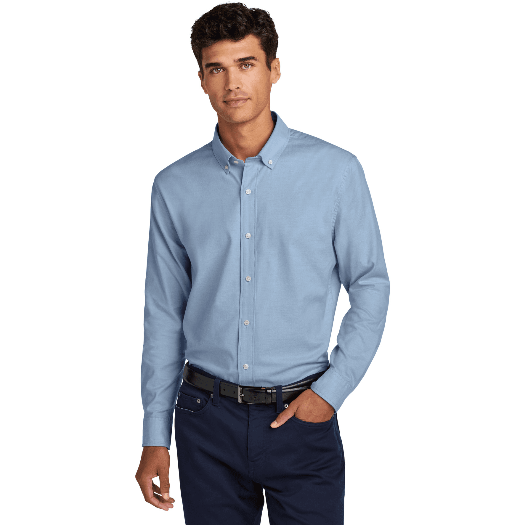Long Sleeve Modern Oxford Shirt