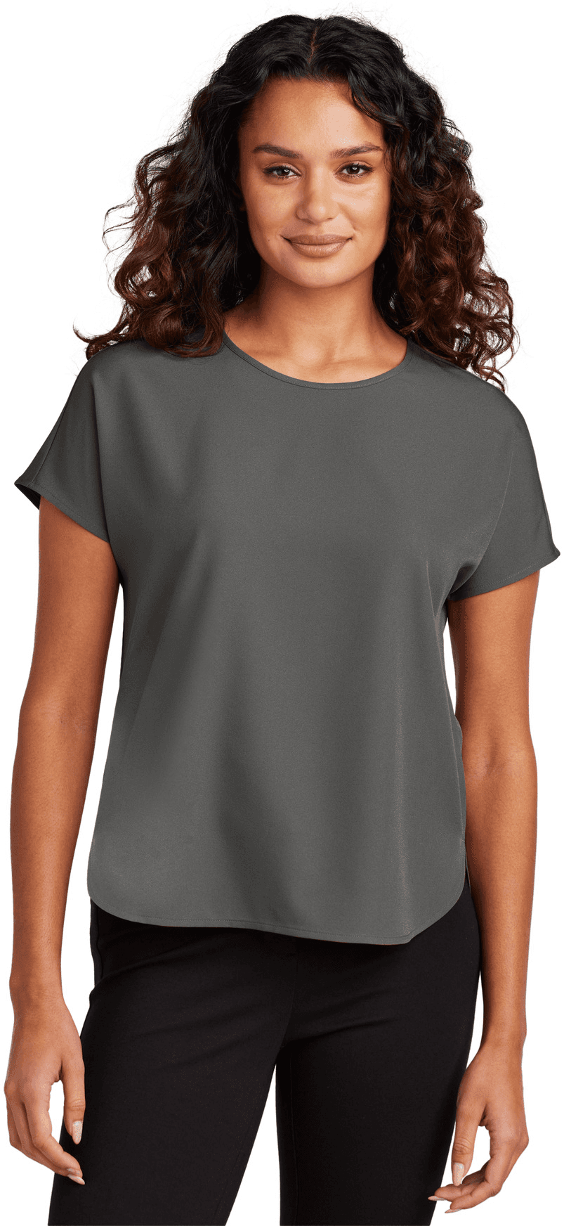 Women's Stretch Crepe Crew