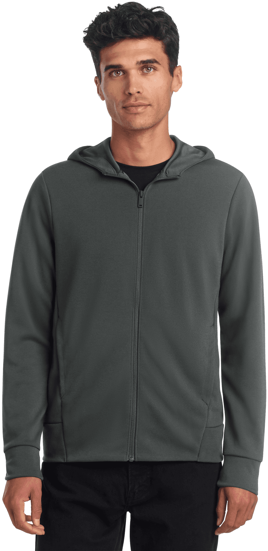 Double-Knit Full-Zip Hoodie