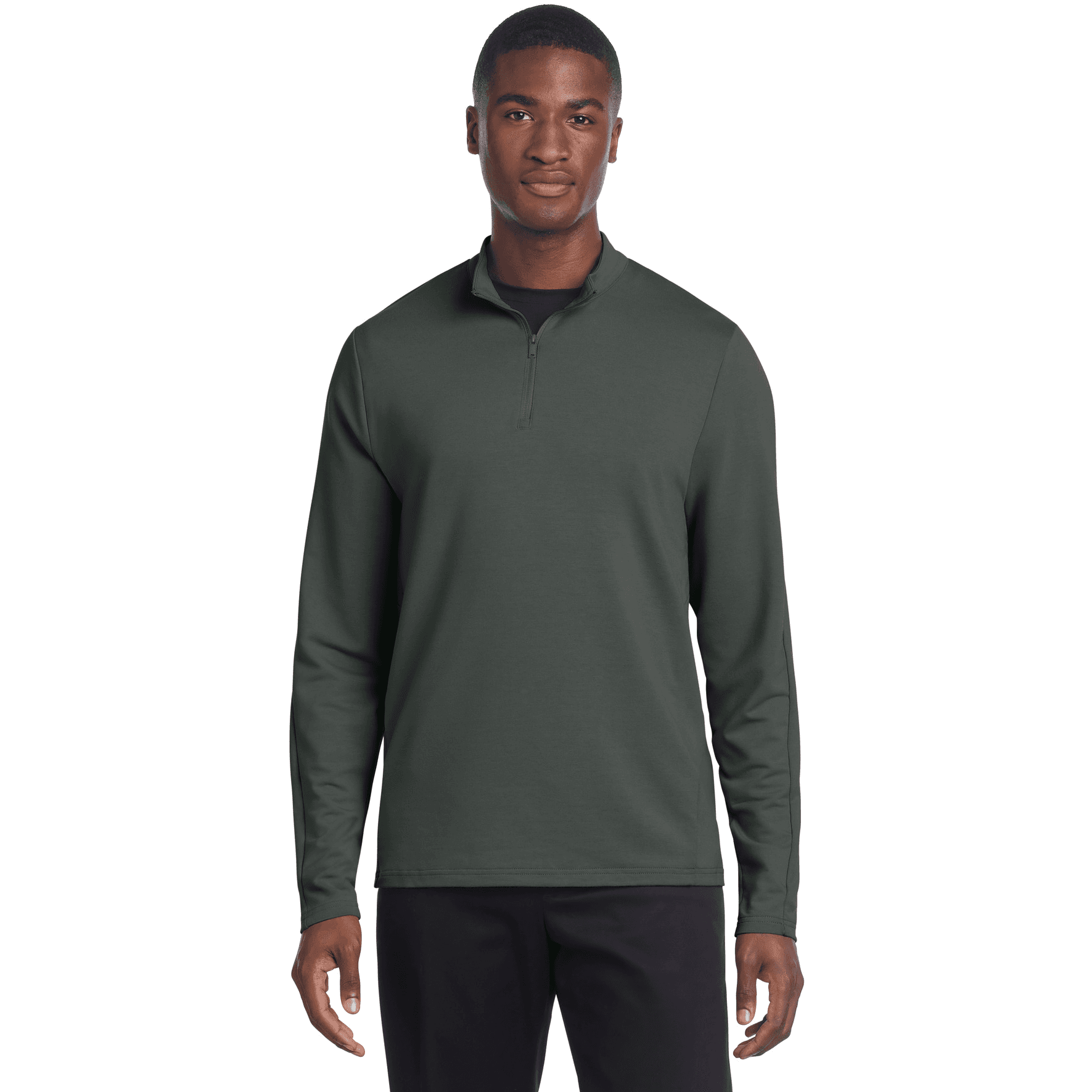 Stretch 1/4-Zip Pullover
