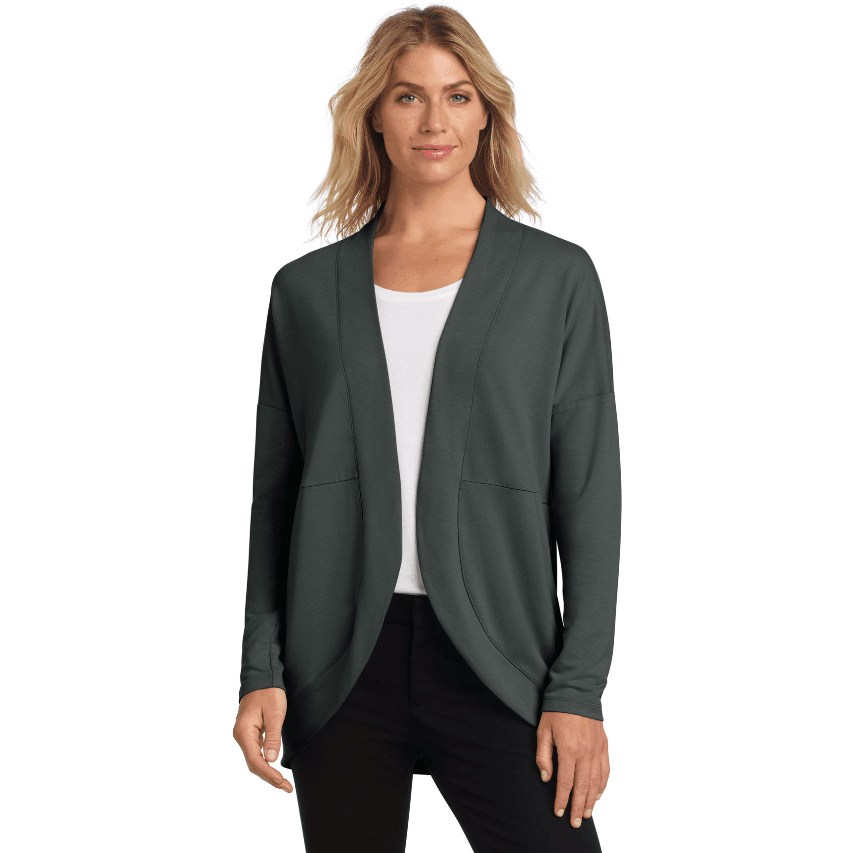 Women's Stretch Open-Front Cardigan