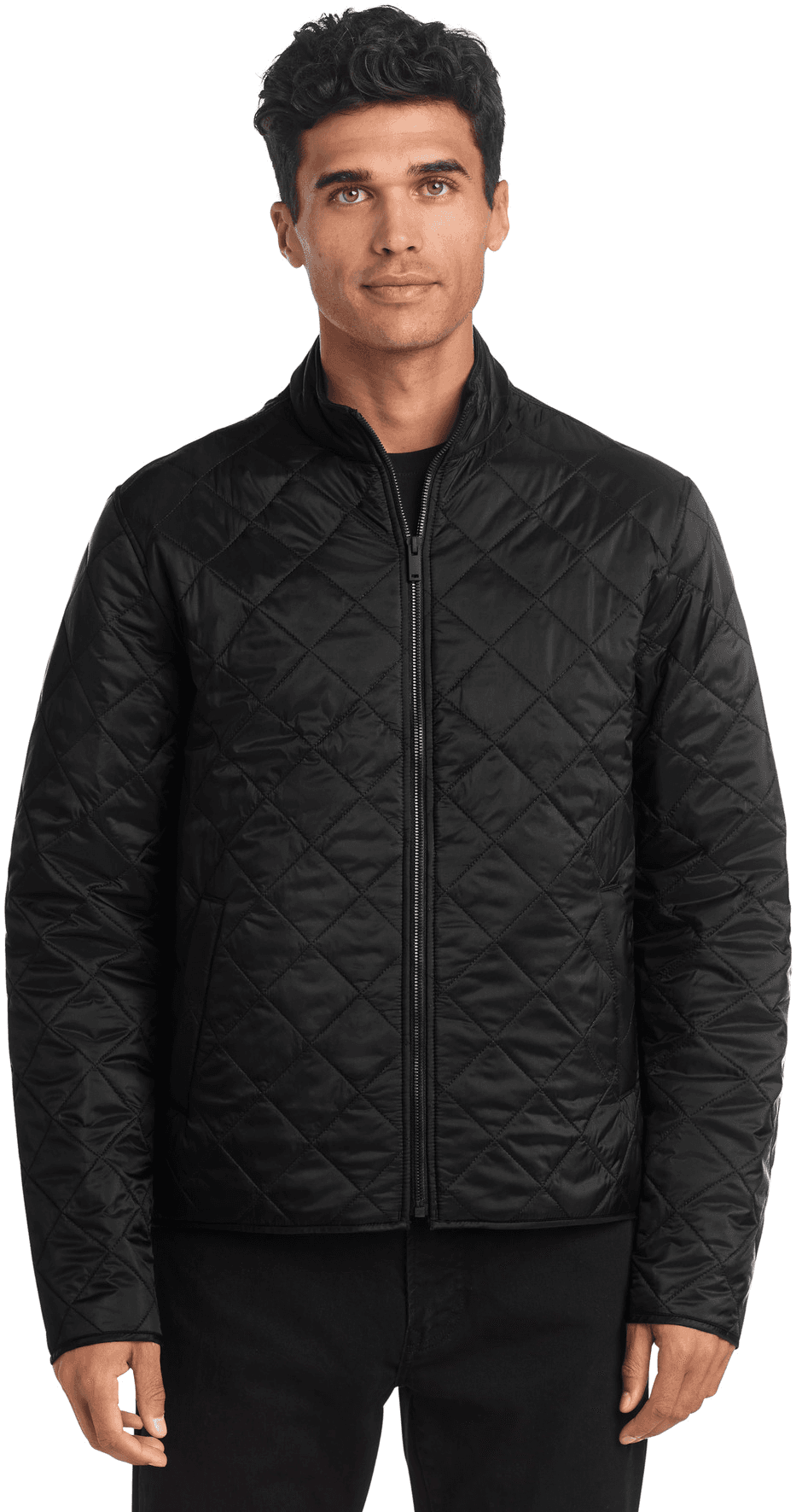 Quilted Full-Zip Jacket