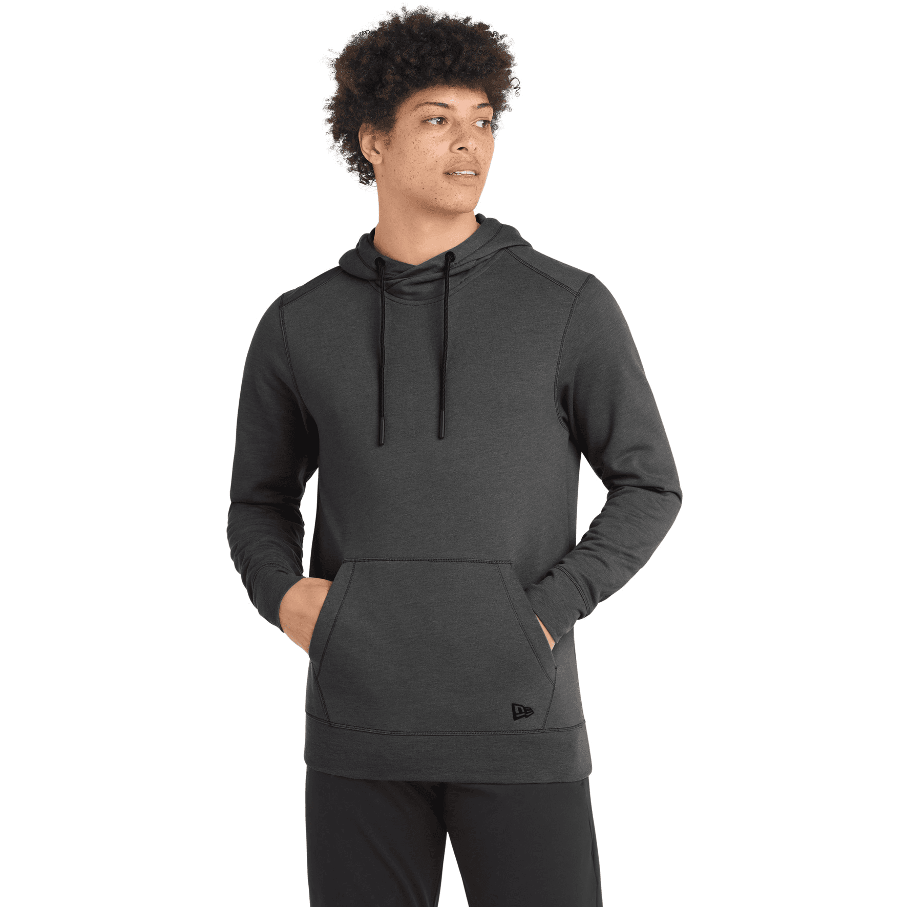 Tri-Blend Fleece Pullover Hoodie.