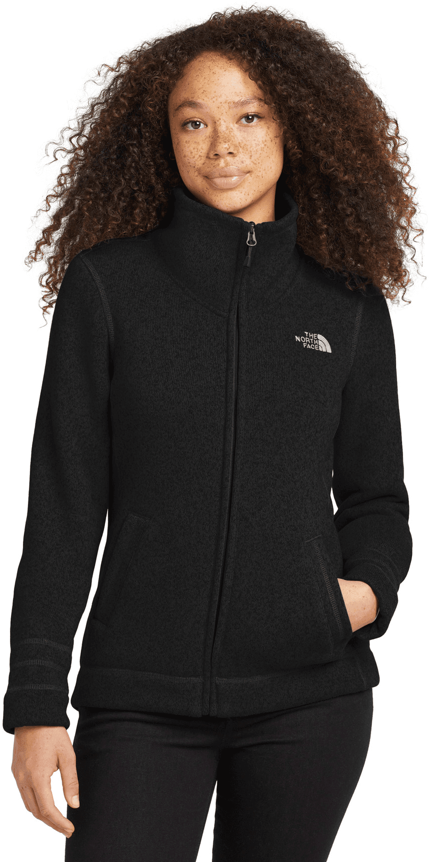 Women's Sweater Fleece Jacket.