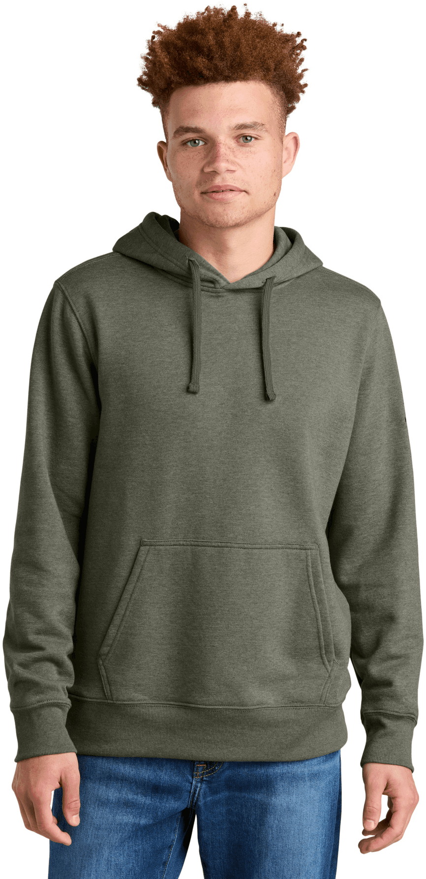 Sleeve Logo Pullover Hoodie