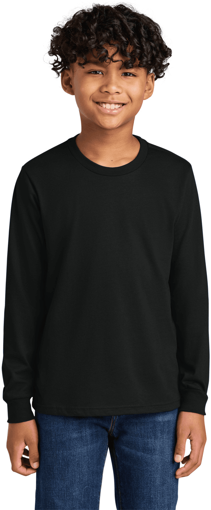 Youth Cotton Long Sleeve Tee