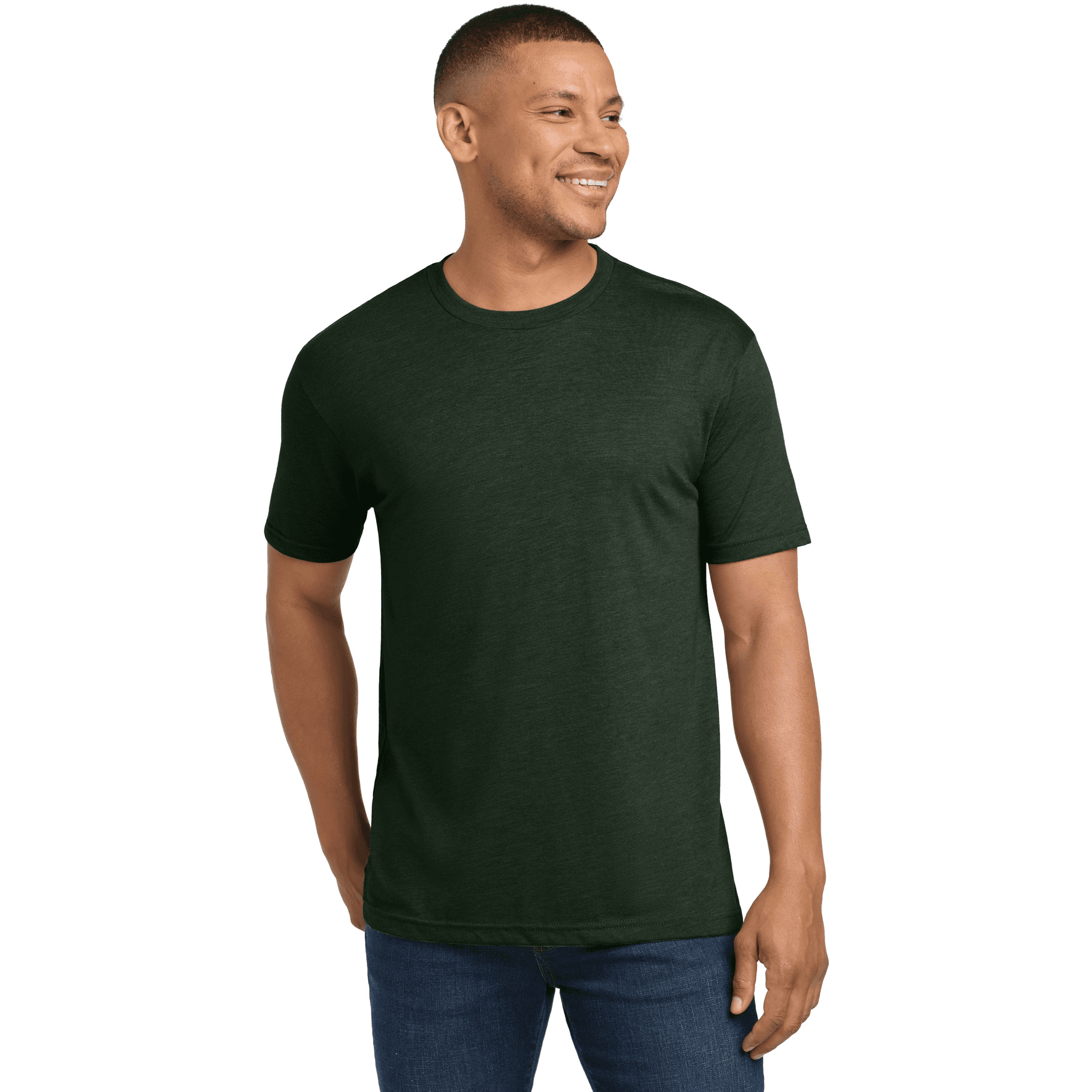 Adult Tri-Blend Tee.